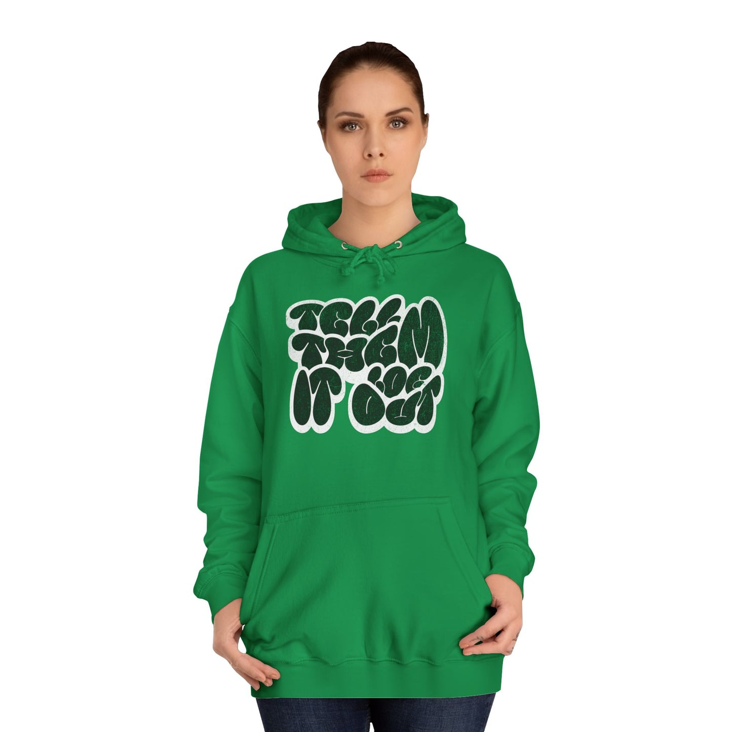 Stylish Unisex"Log it in" Hoodie - Perfect for Life, Gifts, Cozy Casual Wear, Trendy Fashion