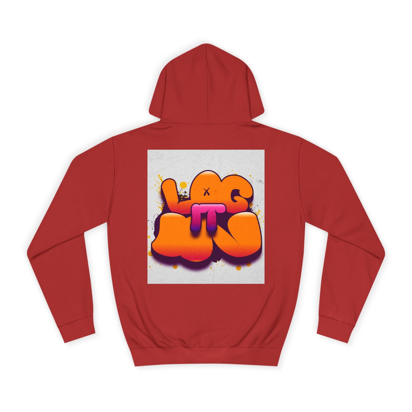 Vibrant Graffiti Log it in Hoodie, Trendy Sweatshirt, Casual Streetwear, Unique Gift, Artsy Apparel