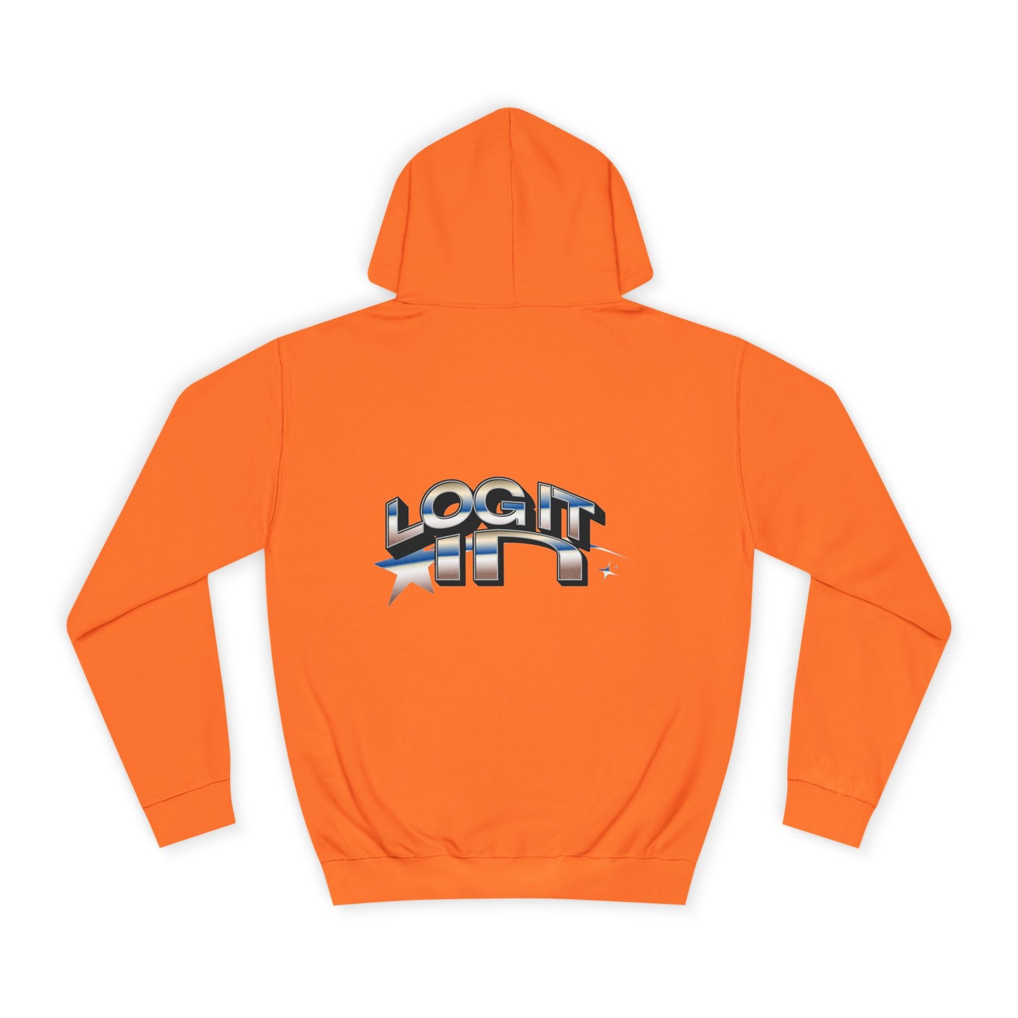 Unisex Hoodie - Log it in Design, Ideal, Cozy Gift, Custom Apparel, Perfect for Graduation, Casual Wear