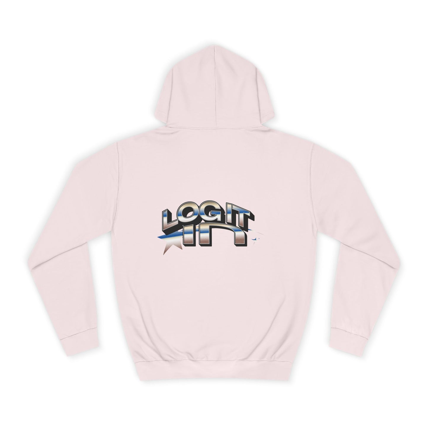 Unisex Hoodie - Log it in Design, Ideal, Cozy Gift, Custom Apparel, Perfect for Graduation, Casual Wear