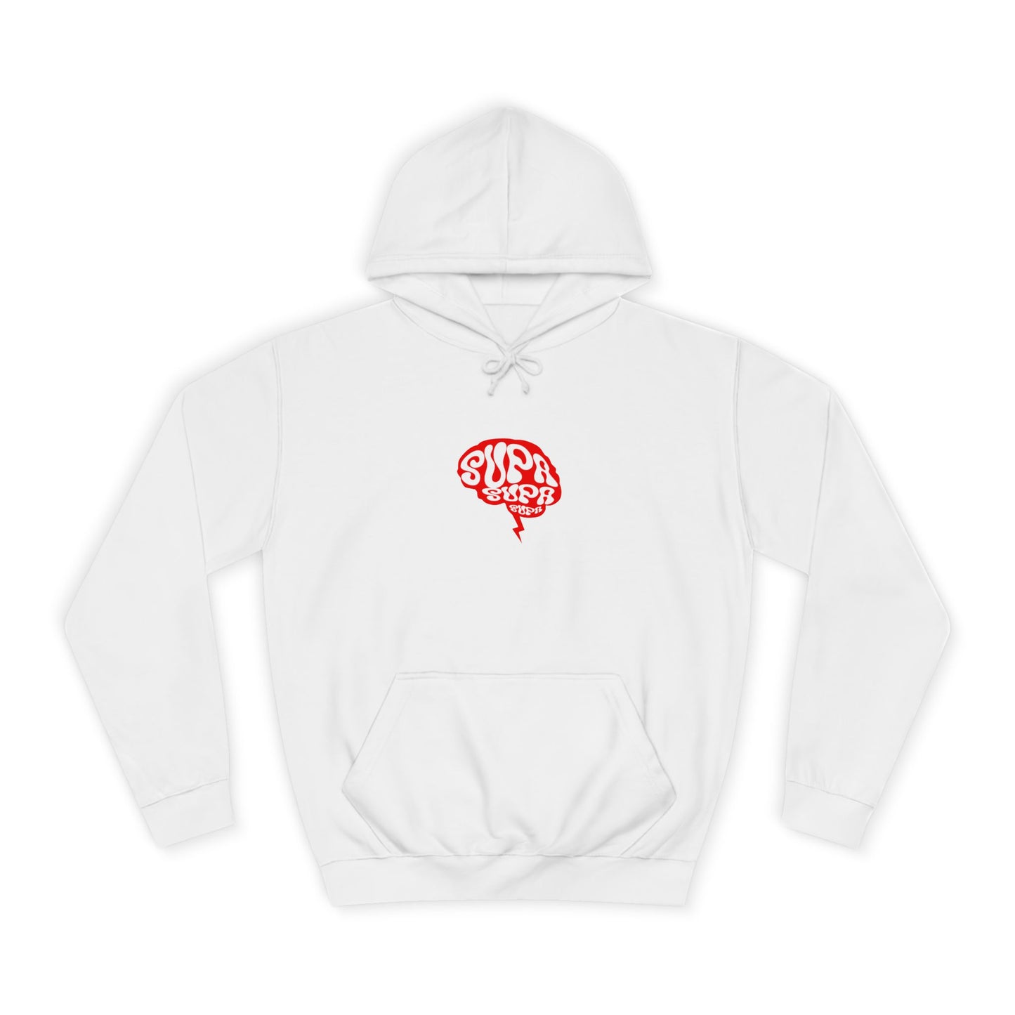 Supa Supa Hoodie, Unisex College Sweatshirt, Cozy Hoodie, Trendy Graphic Hoodie, Gift for Any One