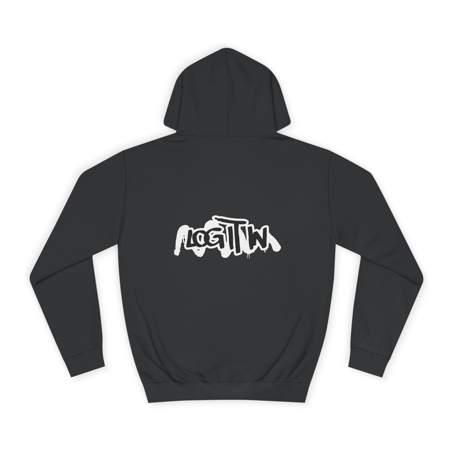 Unisex Log it in Hoodie with Trendy Graphic, Stylish Casual Wear, Gift, Apparel, Cozy Sweatshirt for Every Occasion
