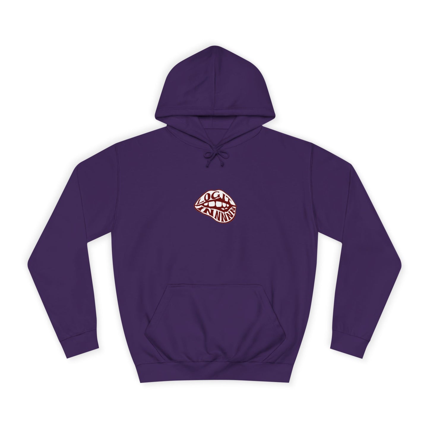 Trendy Unisex Hoodie with Bold Log it in Design, Stylish trendy Wear, Cozy Sweatshirt, Casual Outfit, Fun Gift
