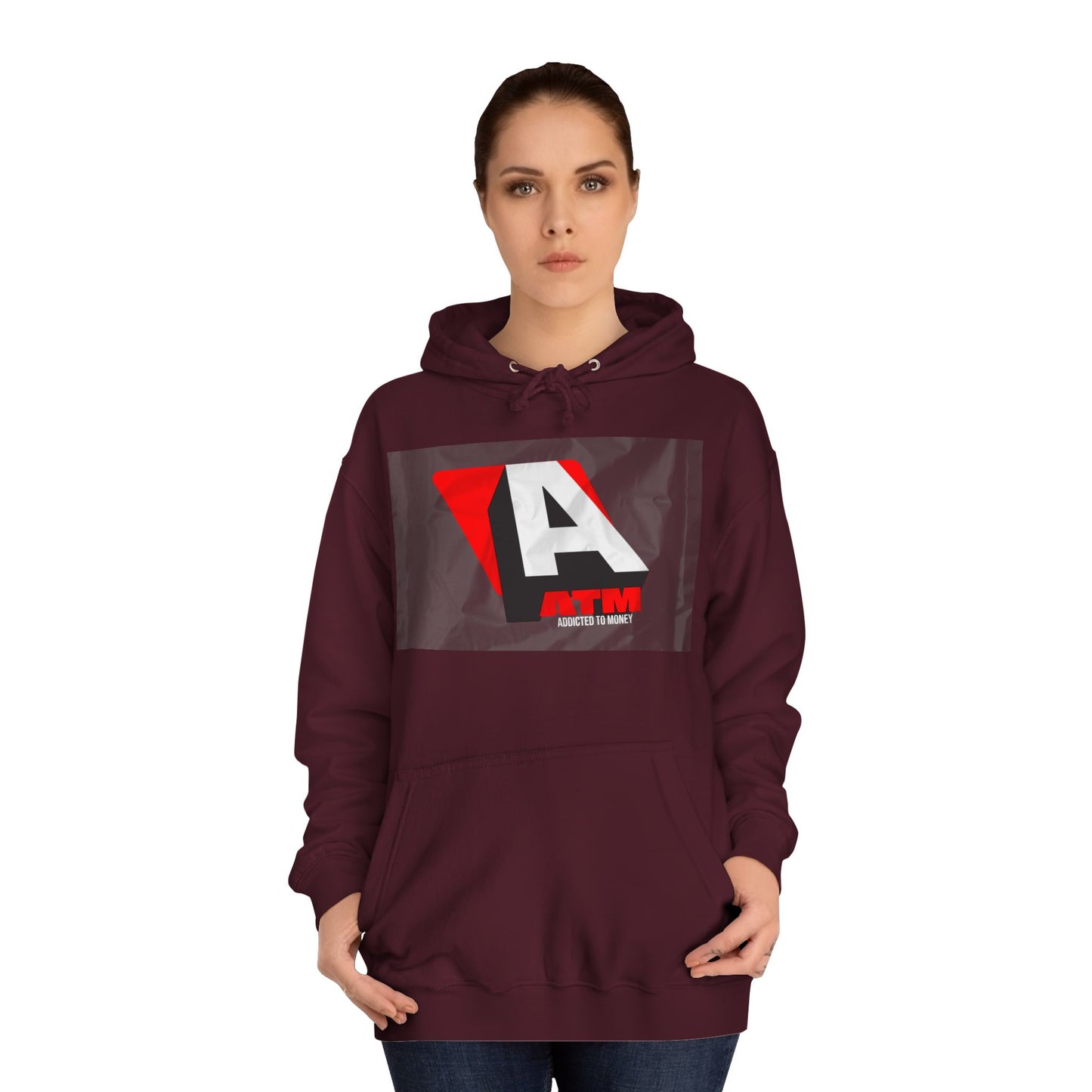 Stylish ATM Hoodie, Trendy Graphic Hoodie, Great for Gifts, Unisex Apparel