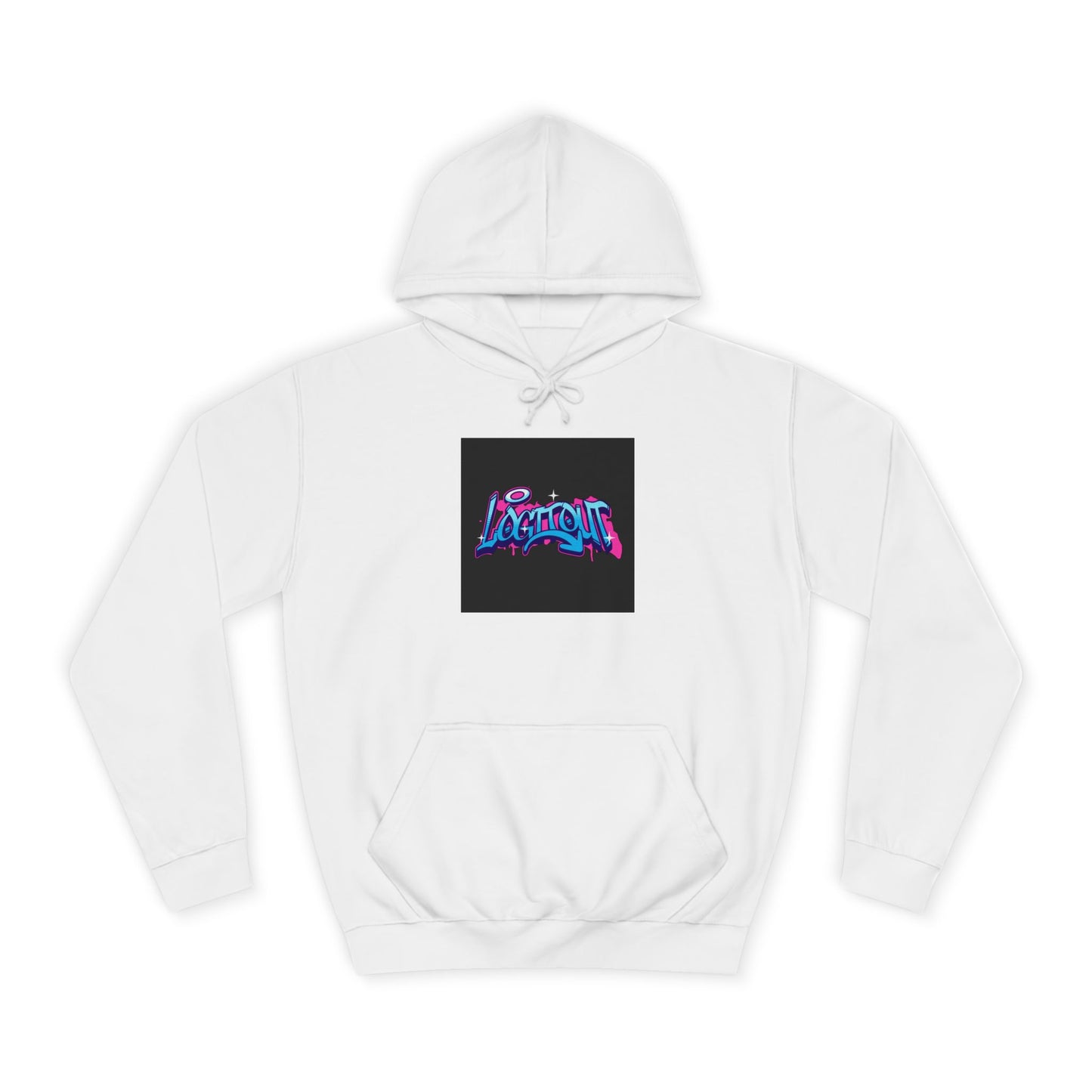 Unisex Hoodie with Colorful Graffiti Design - Trendy Streetwear, Perfect for Life, Gift, Casual Wear