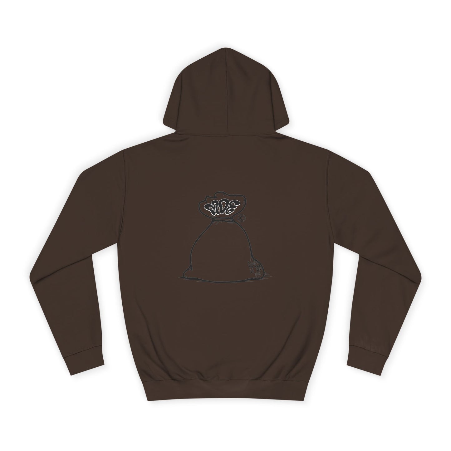 Unisex Moe Hoodie with Bag Design, Casual Streetwear, Gift,Trendy Life, Cozy Apparel