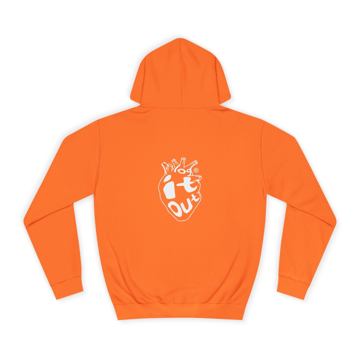 Comfortable Unisex Log it out Hoodie, Great for Life, Perfect for Casual Wear, Trendy Spirit