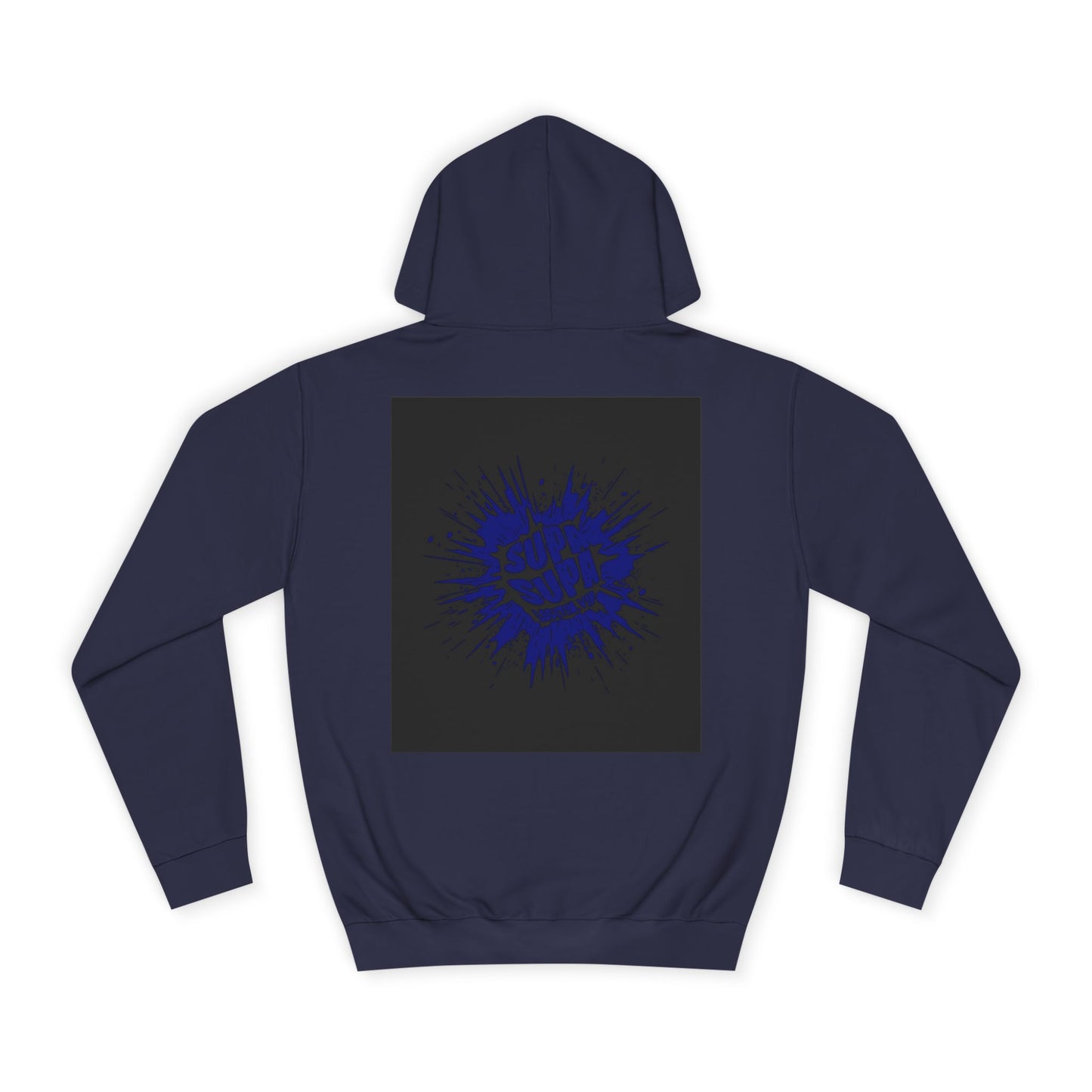Unisex Supa Supa Hoodie with Bold Graphic Design, Comfortable Casual Wear, Ideal for Everyday, Perfect for Gifting, Spring and Fall Fashion