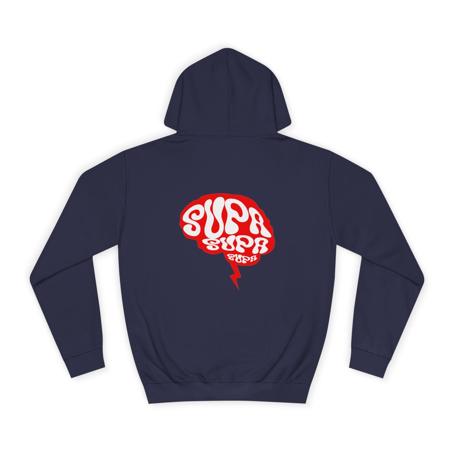 Supa Supa Hoodie, Unisex College Sweatshirt, Cozy Hoodie, Trendy Graphic Hoodie, Gift for Any One