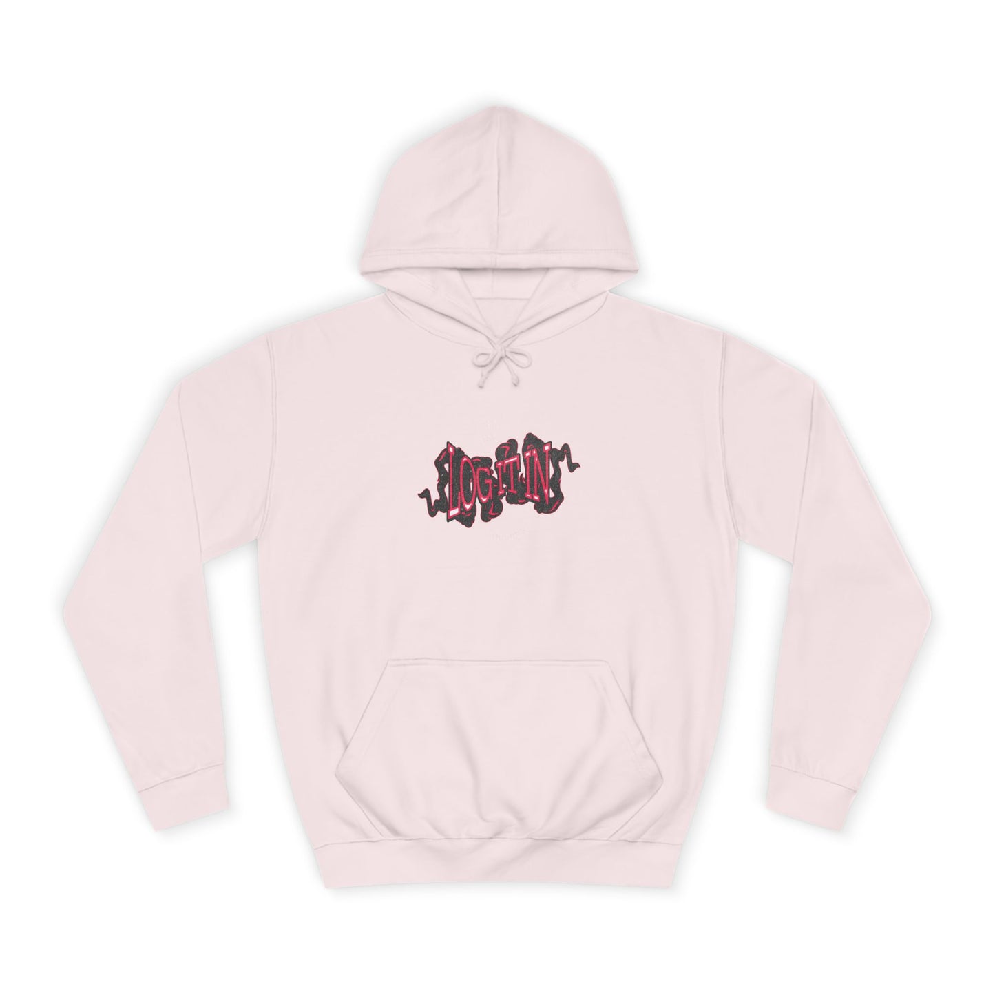 'Log it in'Hoodie for Unisex, Casual Wear, Trendy Apparel, Perfect for Everyday wear, Comfortable Fit