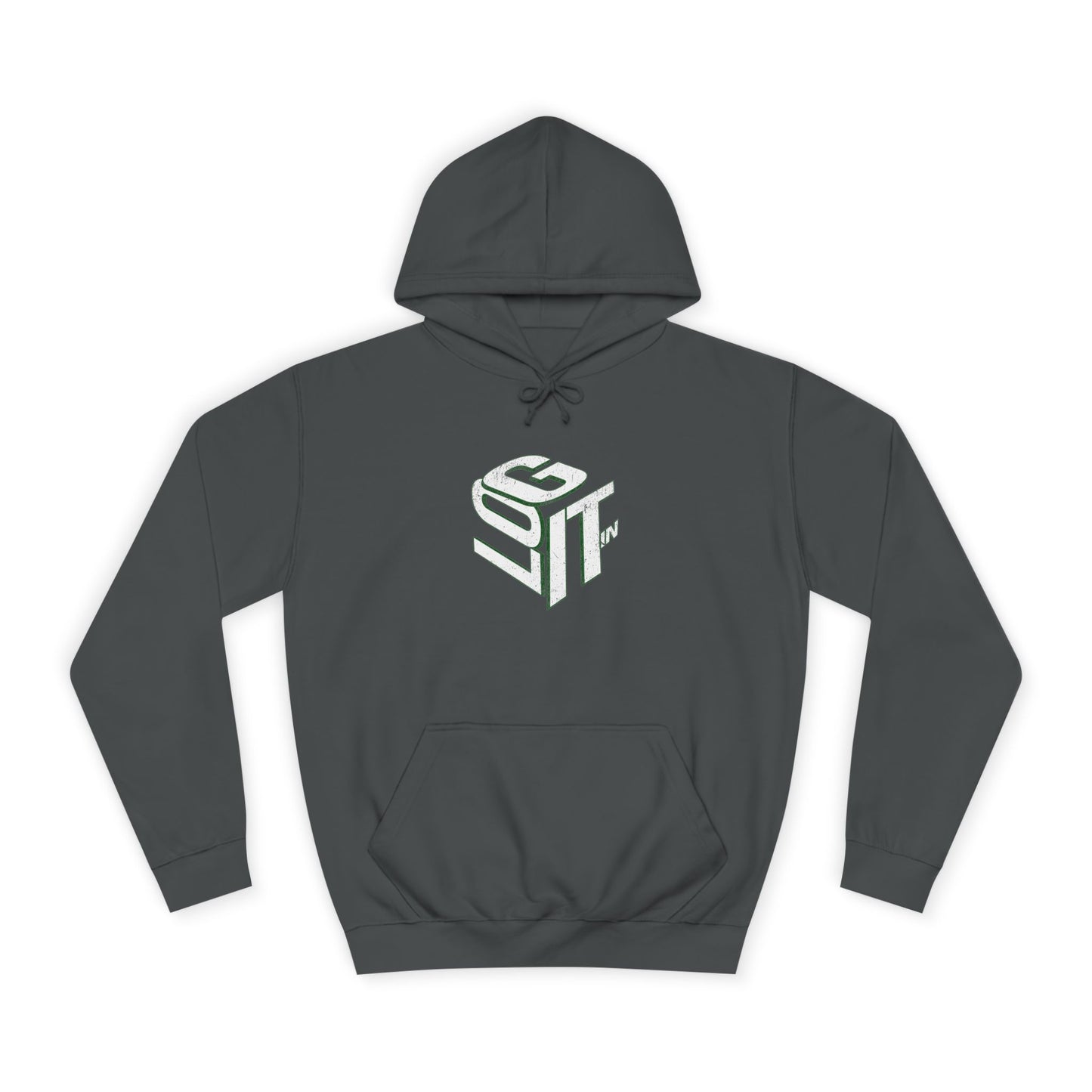 Stylish Unisex Hoodie with Design, Log it in Sweatshirt, Casual Hoodie, Modern Apparel, Unique Gear