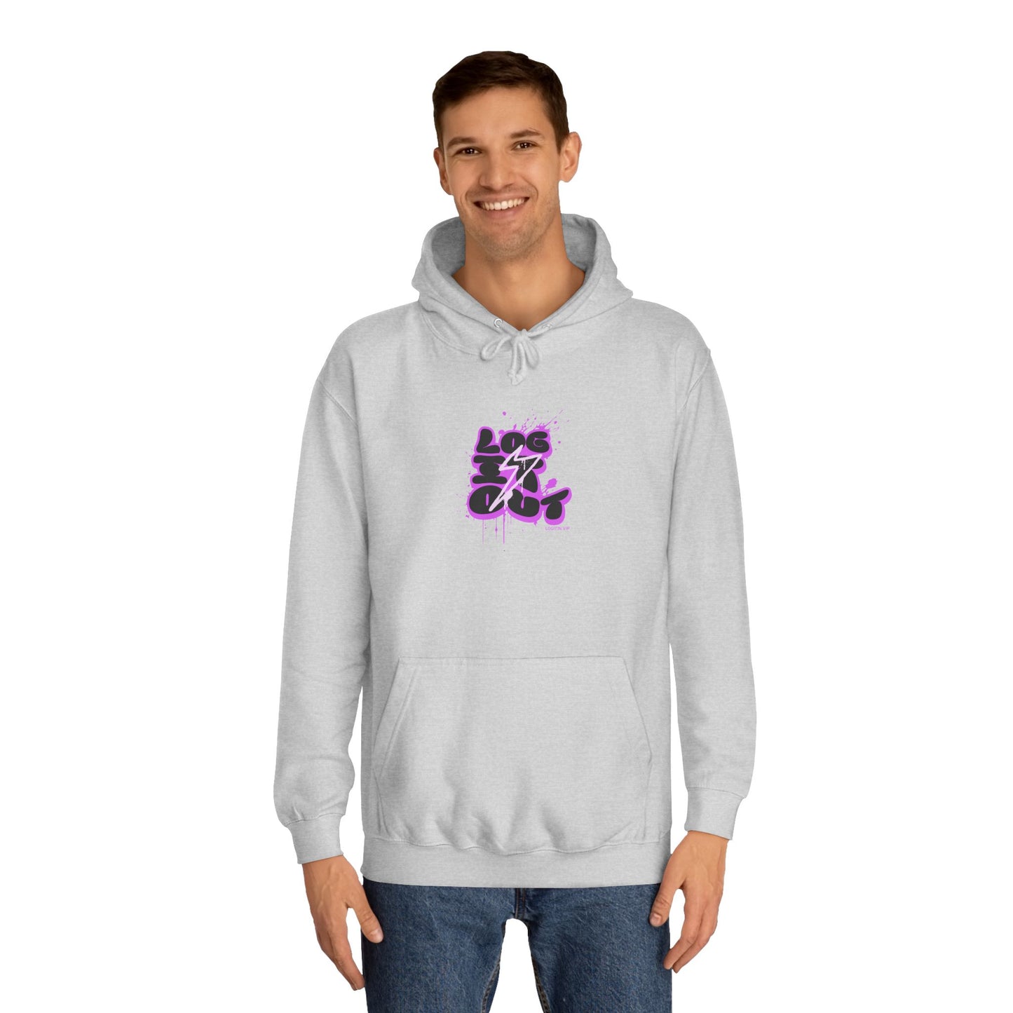 Unisex Hoodie - Log It Out Trendy Street Wear