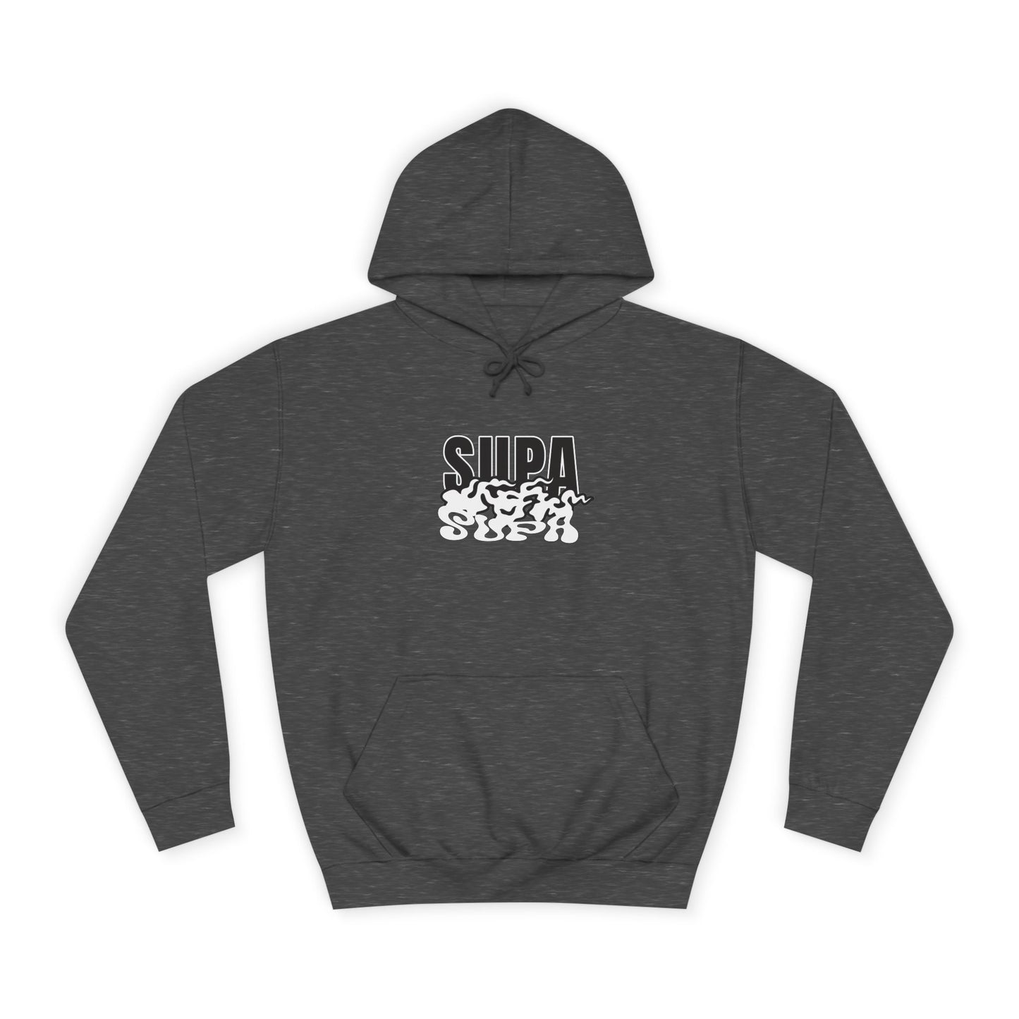 Trendy Unisex Hoodie with 'SUPA' Design | Casual Wear, Apparel, Street Style, Gift, Cozy Fashion
