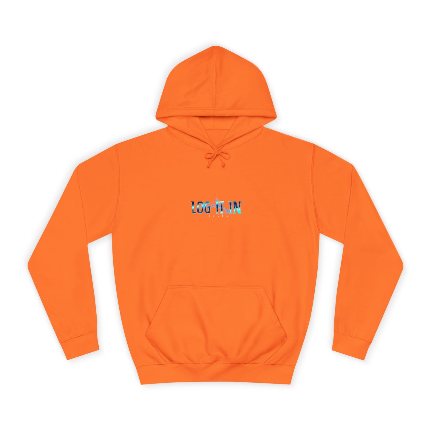 Unisex Hoodie with LOG IT IN Design - Casual Wear, Perfect Gift, Events, and Cozy Days