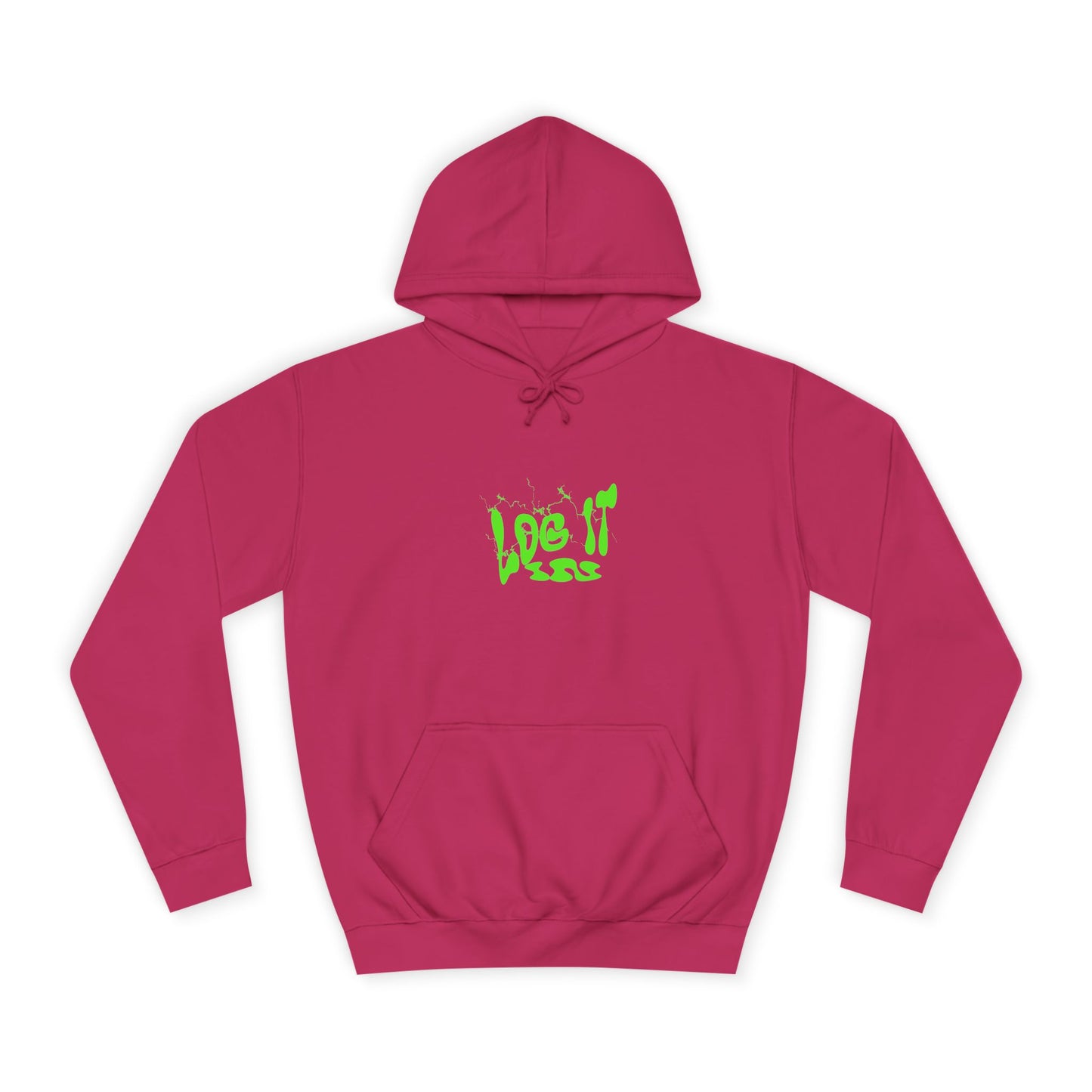 Unisex Log it in Hoodie - Urban Chill wear forTrendsetters, Perfect for Every day Life, Gifts, and Casual Outings