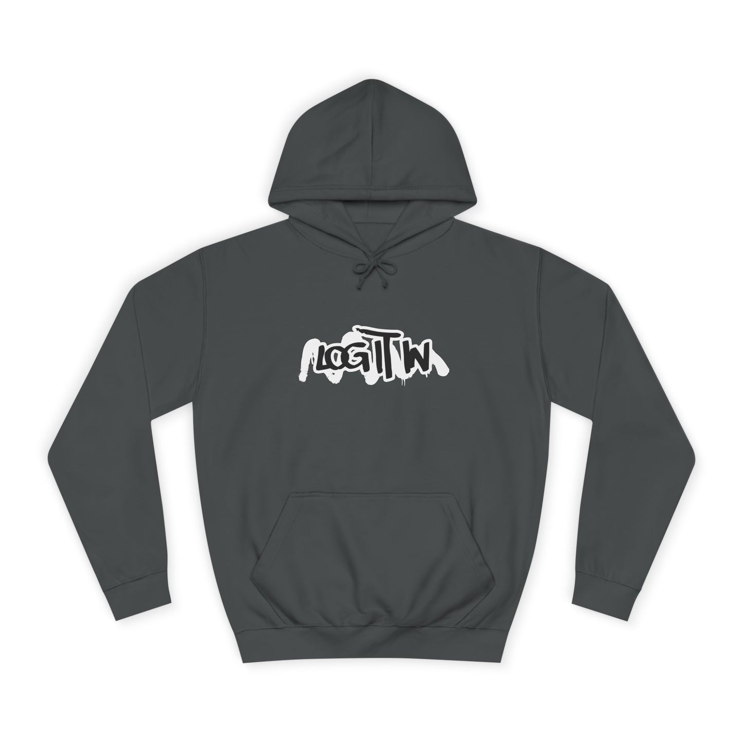 Unisex Log it in Hoodie with Trendy Graphic, Stylish Casual Wear, Gift, Apparel, Cozy Sweatshirt for Every Occasion