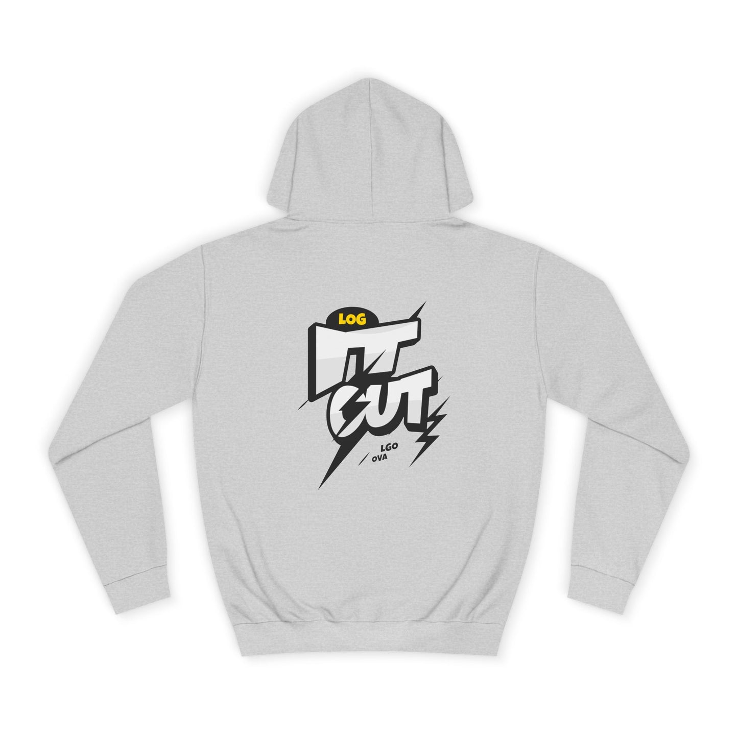 Log it out Graphic Hoodie, Unisex Hoodie, Streetwear Fashion, Casual Wear, Gift, Trendy Apparel