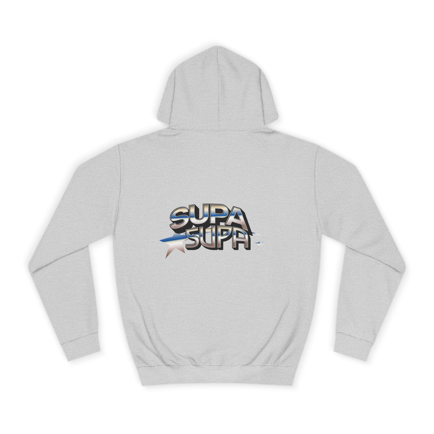 Unisex Hoodie with SUPA SUPA Design - Cozy Casual Wear, Perfect Gift, Events, Lounging