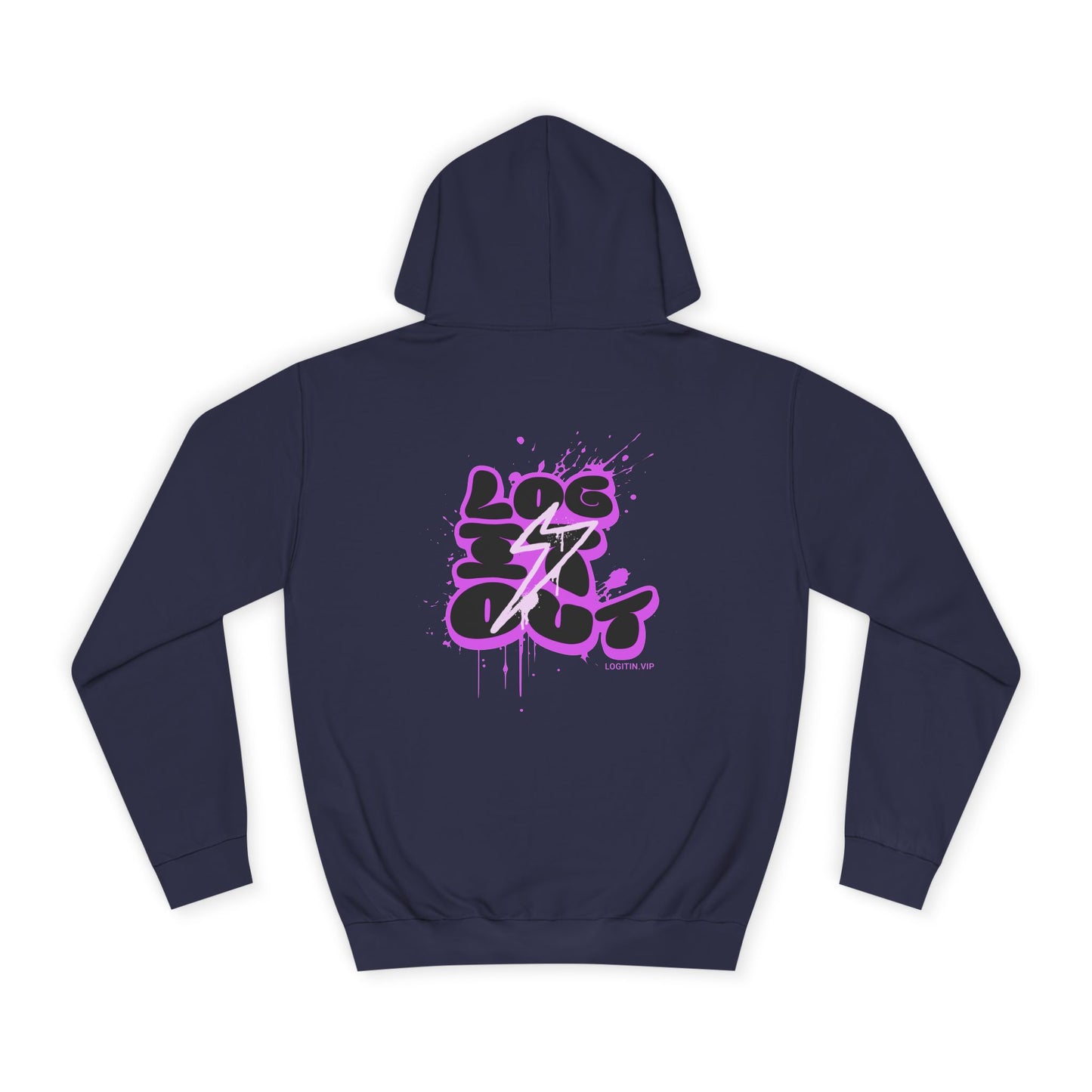 Unisex Hoodie - Log It Out Trendy Street Wear