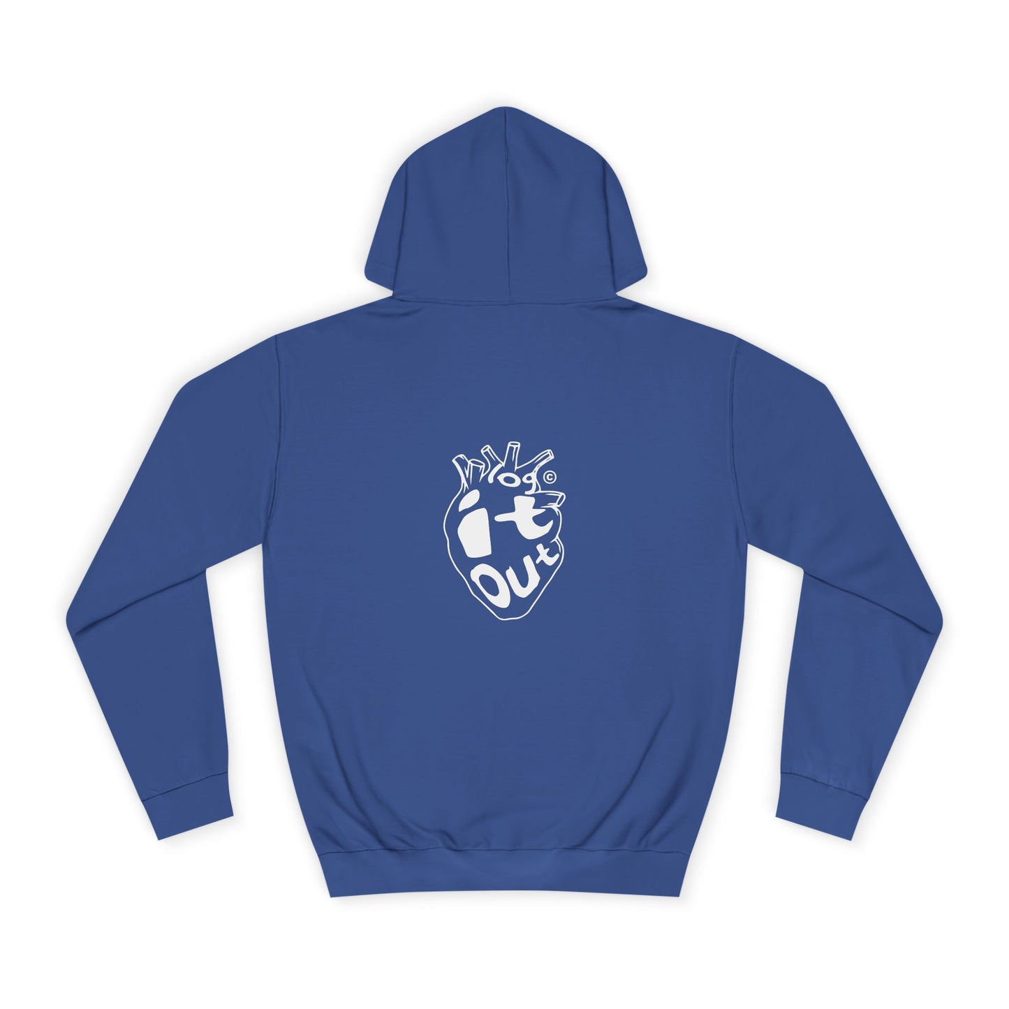 Comfortable Unisex Log it out Hoodie, Great for Life, Perfect for Casual Wear, Trendy Spirit