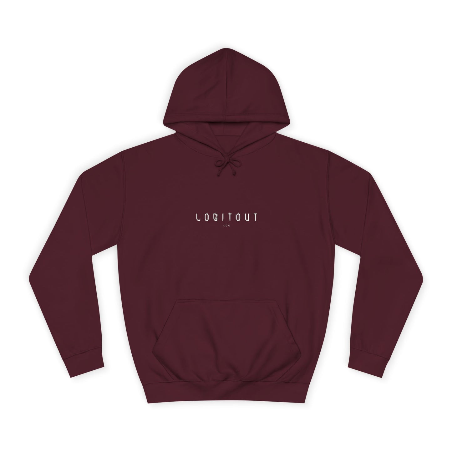 Cozy Unisex Log it out Hoodie, Perfect for Everyday Life,Graduation, Chill Days, Gift, Casual Wear
