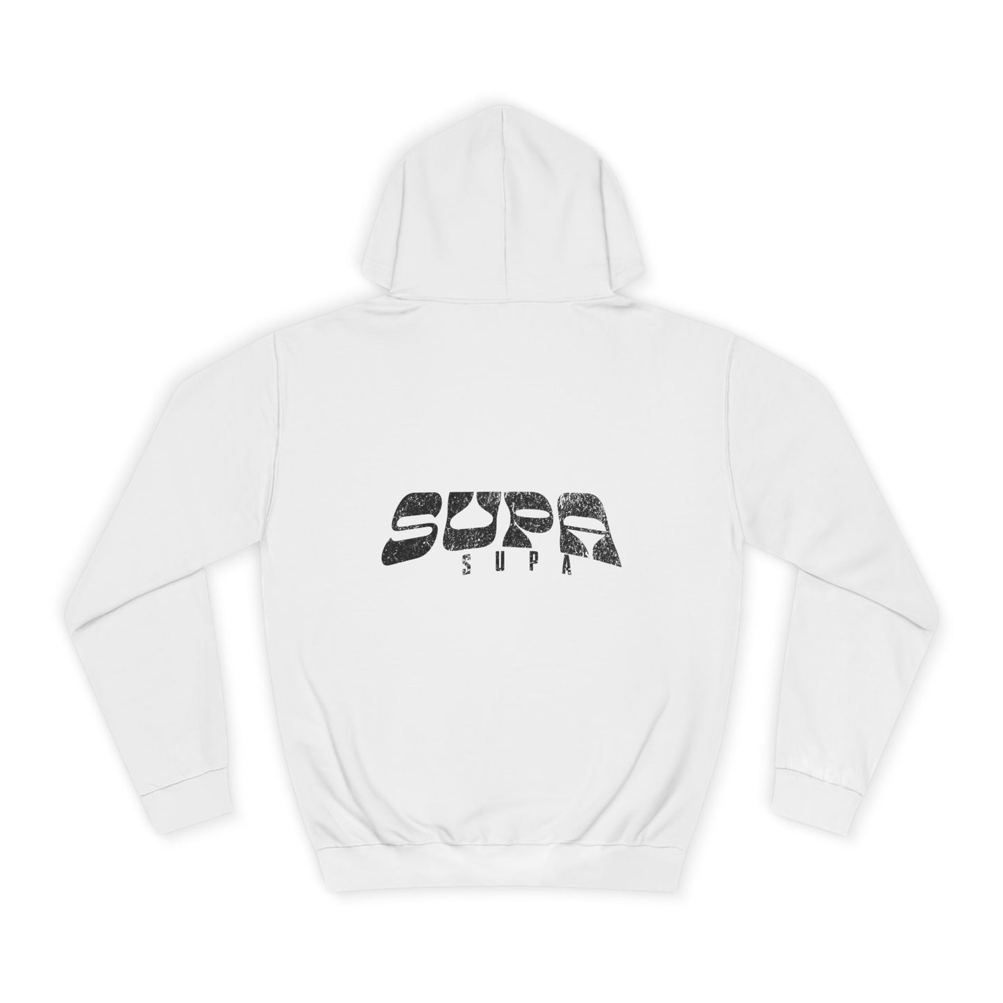 Unisex Hoodie with Bold SUPA Graphic, Casual Wear, Custom Apparel, Gift, Street Style, Everyday Comfort