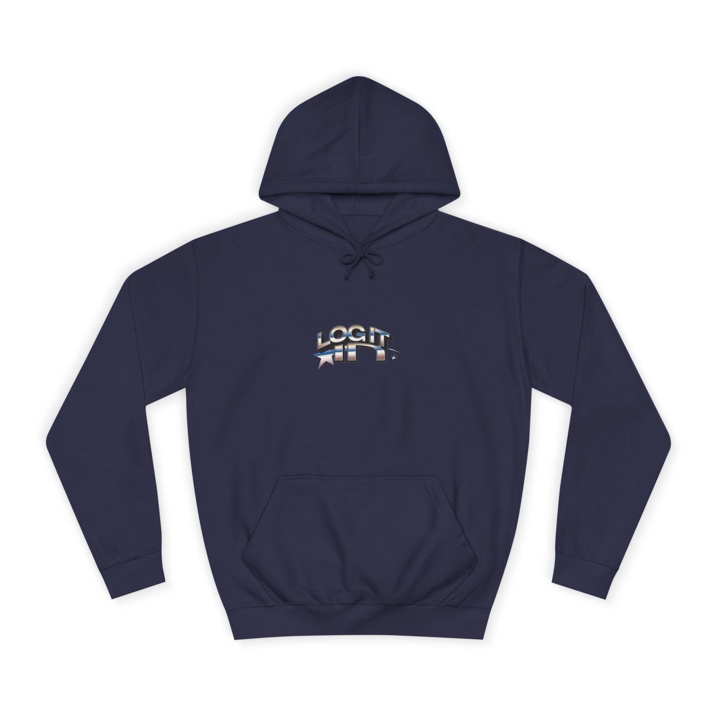Unisex Hoodie - Log it in Design, Ideal, Cozy Gift, Custom Apparel, Perfect for Graduation, Casual Wear