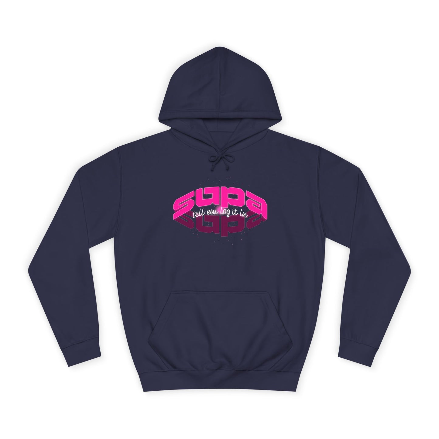 Stylish Trendy Hoodie with 'Supa' Design, Unisex Casual wear for Everyone, Perfect for Everyday Life, Gift, Bright hoodie