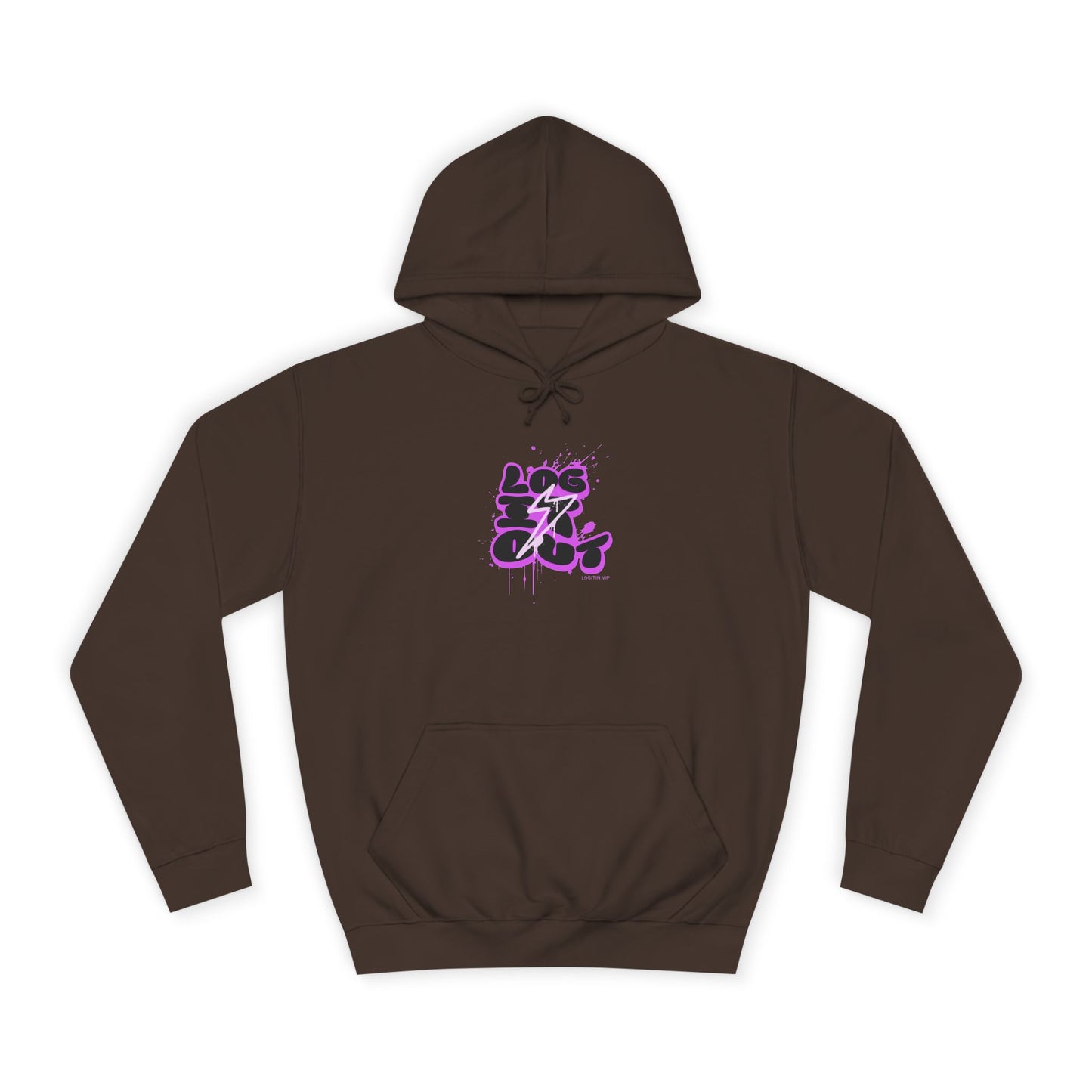 Unisex Hoodie - Log It Out Trendy Street Wear