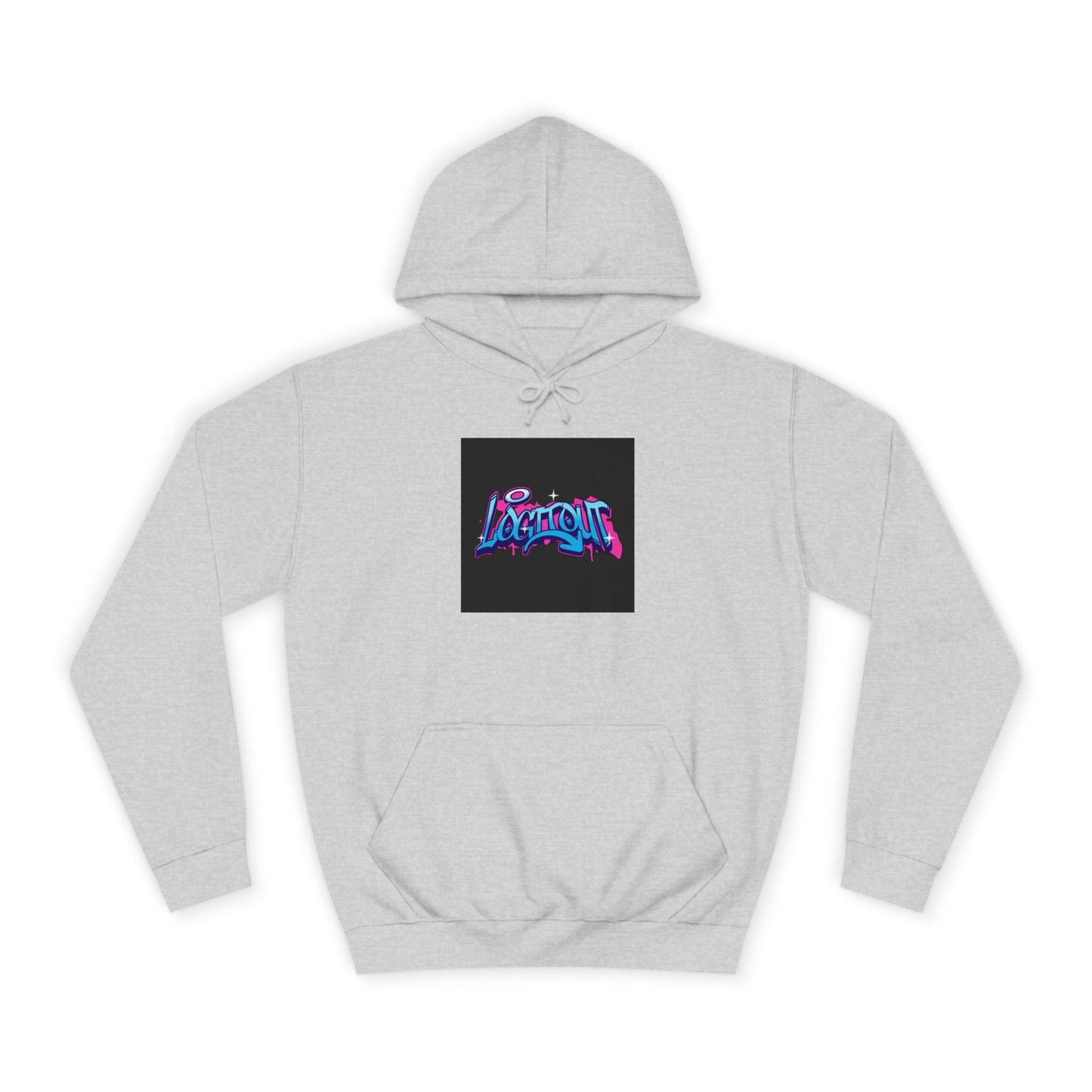 Unisex Hoodie with Colorful Graffiti Design - Trendy Streetwear, Perfect for Life, Gift, Casual Wear