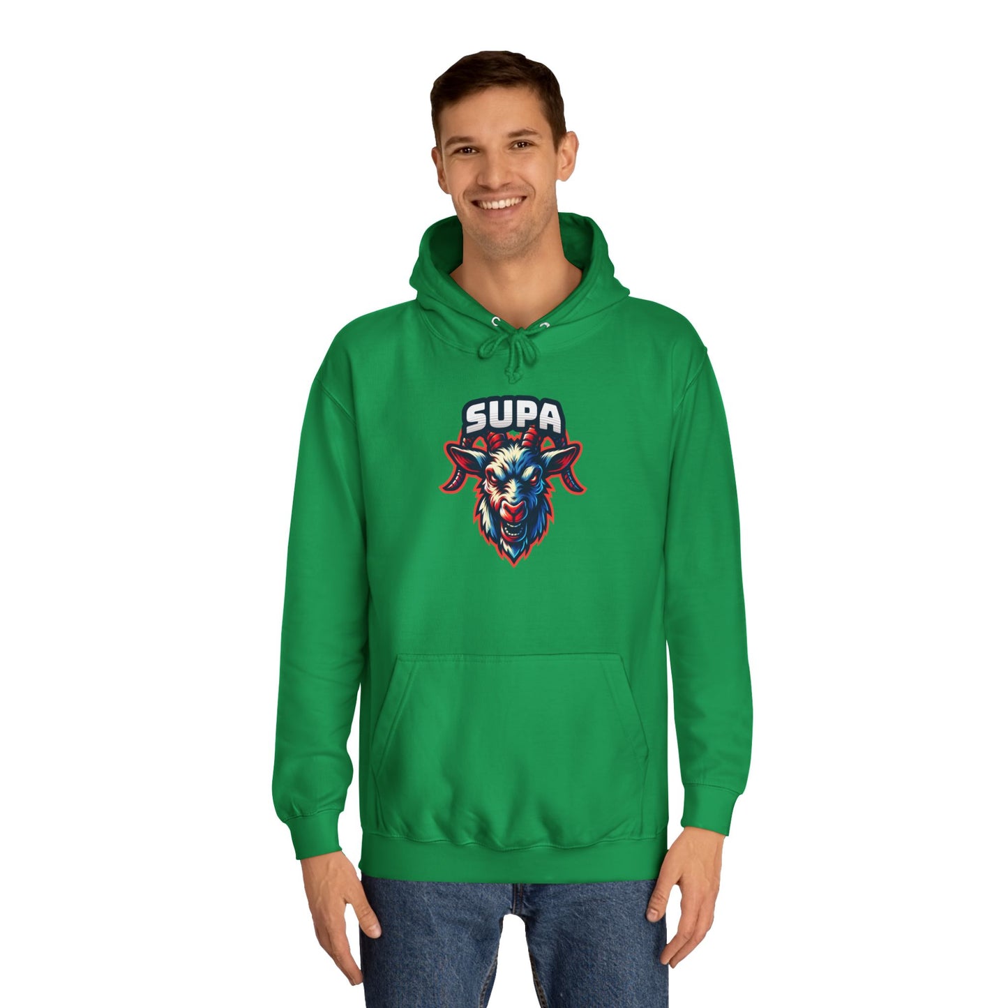 Supa Unisex Hoodie | Cool Gear, Graphic Sweatshirt, Gift, Casual Wear, Graphic Hoodie