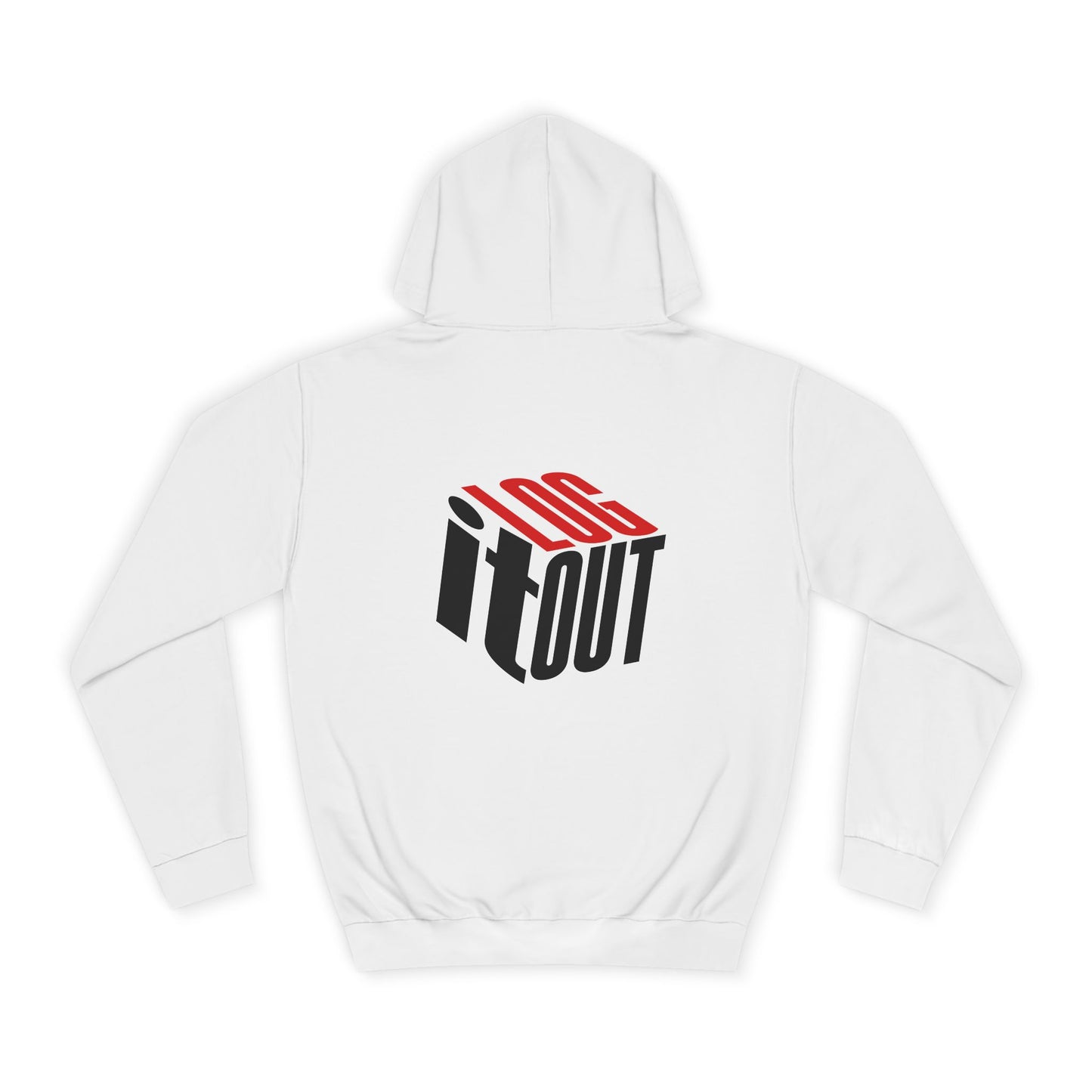 Stylish Unisex Log it out Hoodie with Trendy Graphic, Casual Wear, Cozy Gift, Fun Hoodie for Everyday Use,