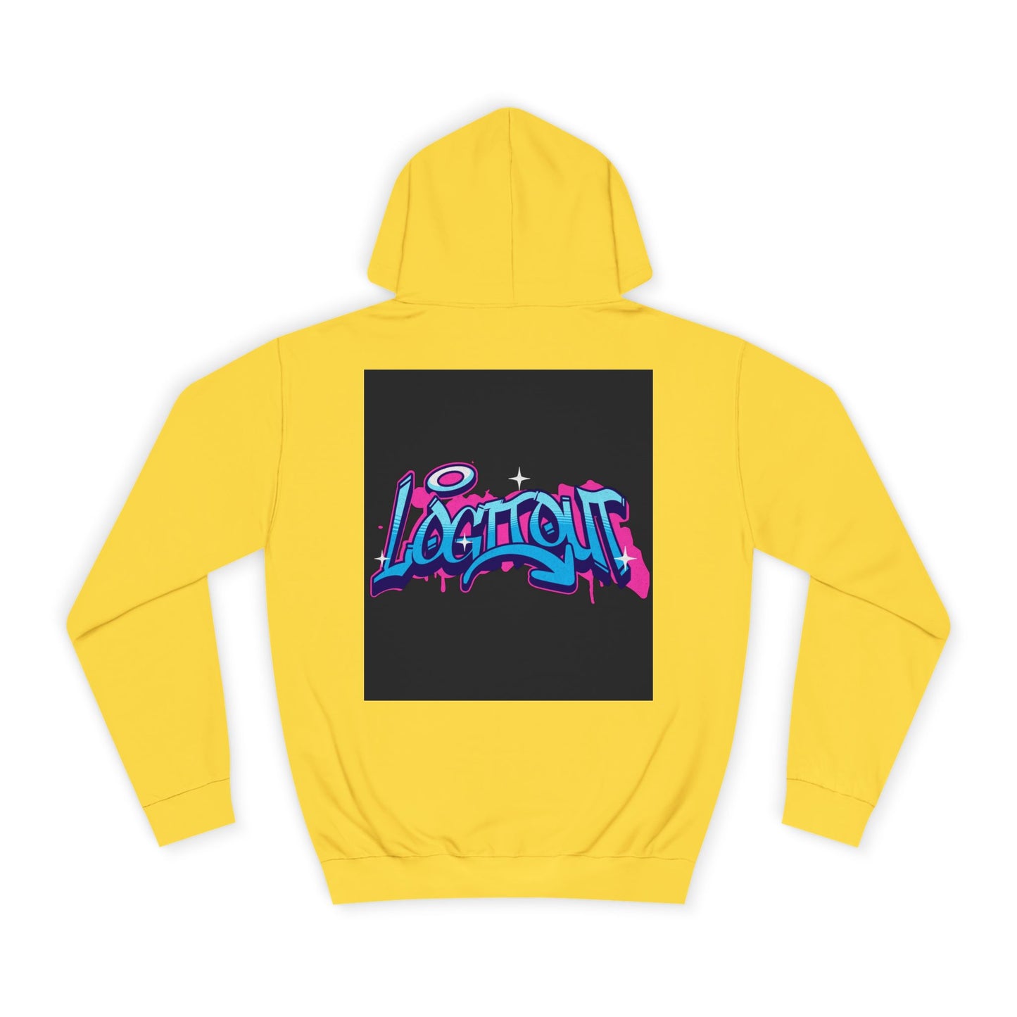 Unisex Hoodie with Colorful Graffiti Design - Trendy Streetwear, Perfect for Life, Gift, Casual Wear