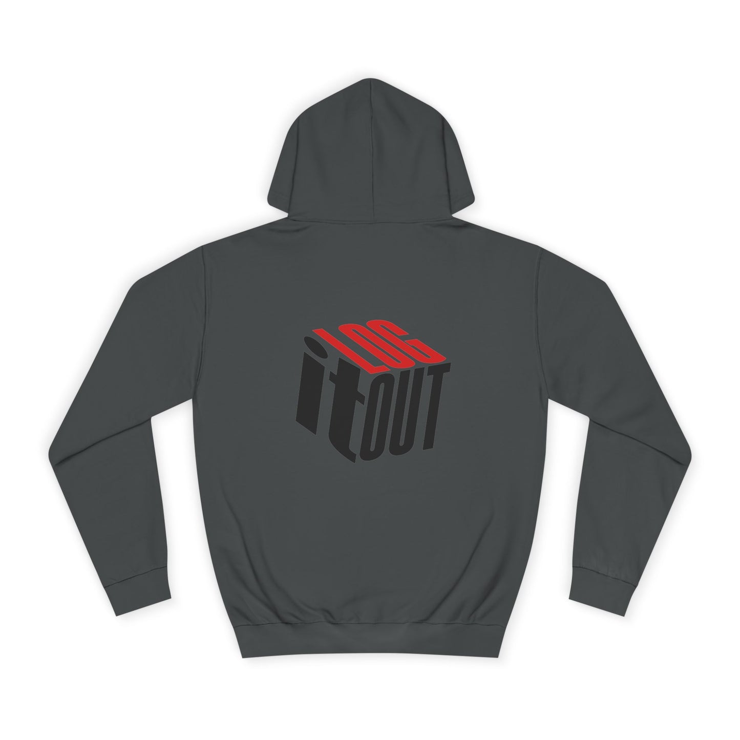 Stylish Unisex Log it out Hoodie with Trendy Graphic, Casual Wear, Cozy Gift, Fun Hoodie for Everyday Use,