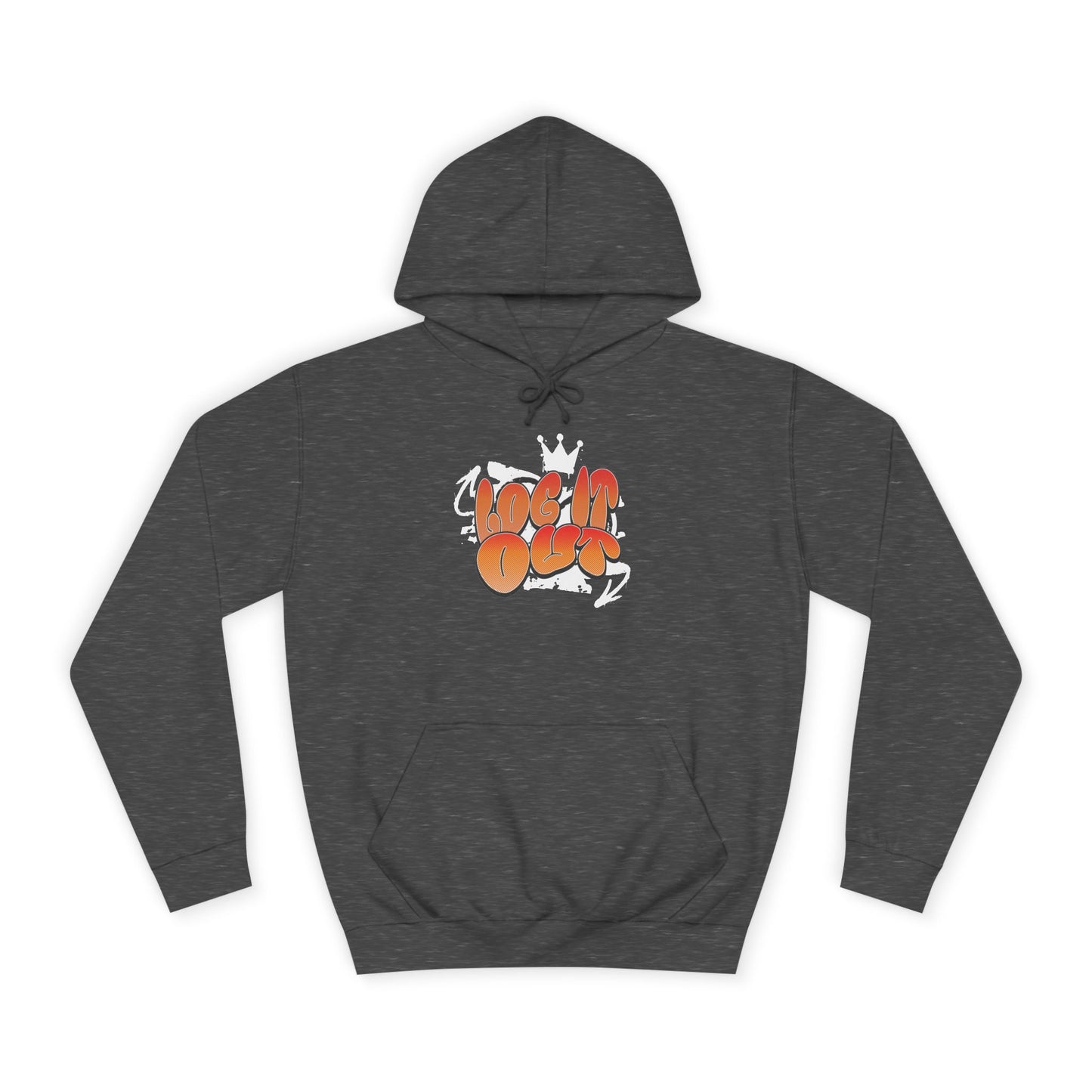 Unisex Hoodie - 'Log It Out' Trendy Comfort Wear