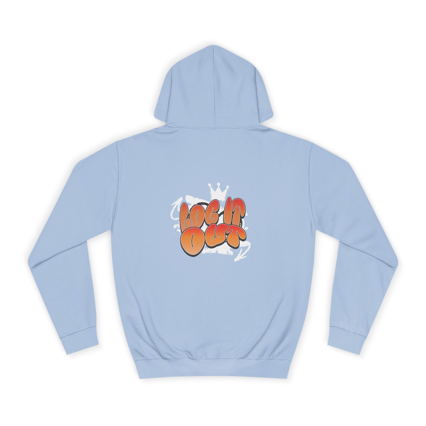 Unisex Hoodie - 'Log It Out' Trendy Comfort Wear