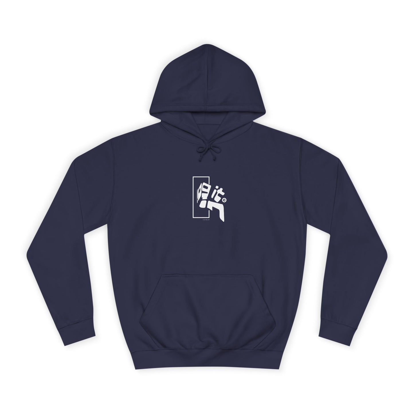 Unisex Log it in Hoodie with Bold Graphic, Casual Wear, Custom Apparel, Gift, Trendy Streetwear