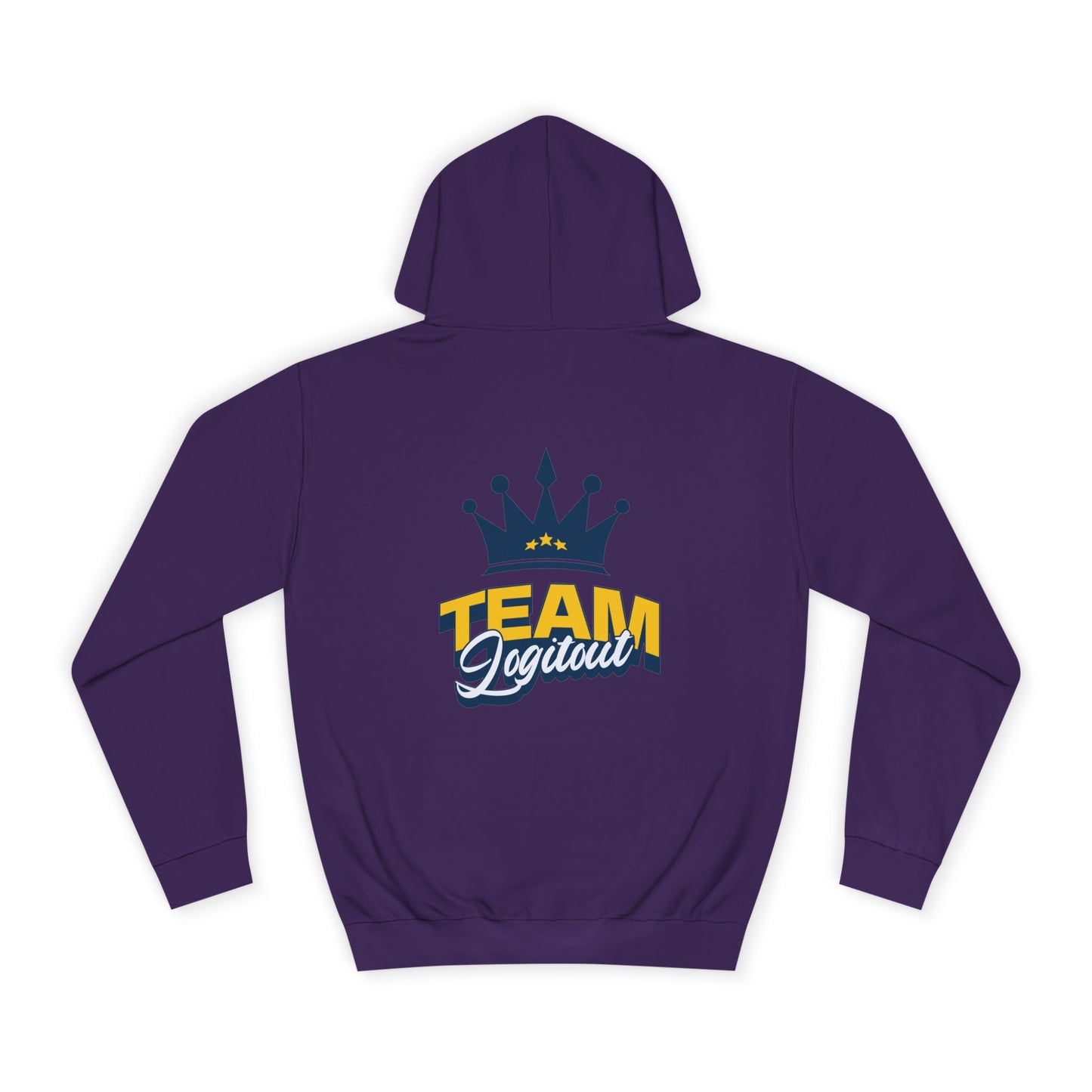 Unisex Hoodie with Team Log it out Design, Perfect for Game Day,Every Day Life, Events, Trendy Gifts