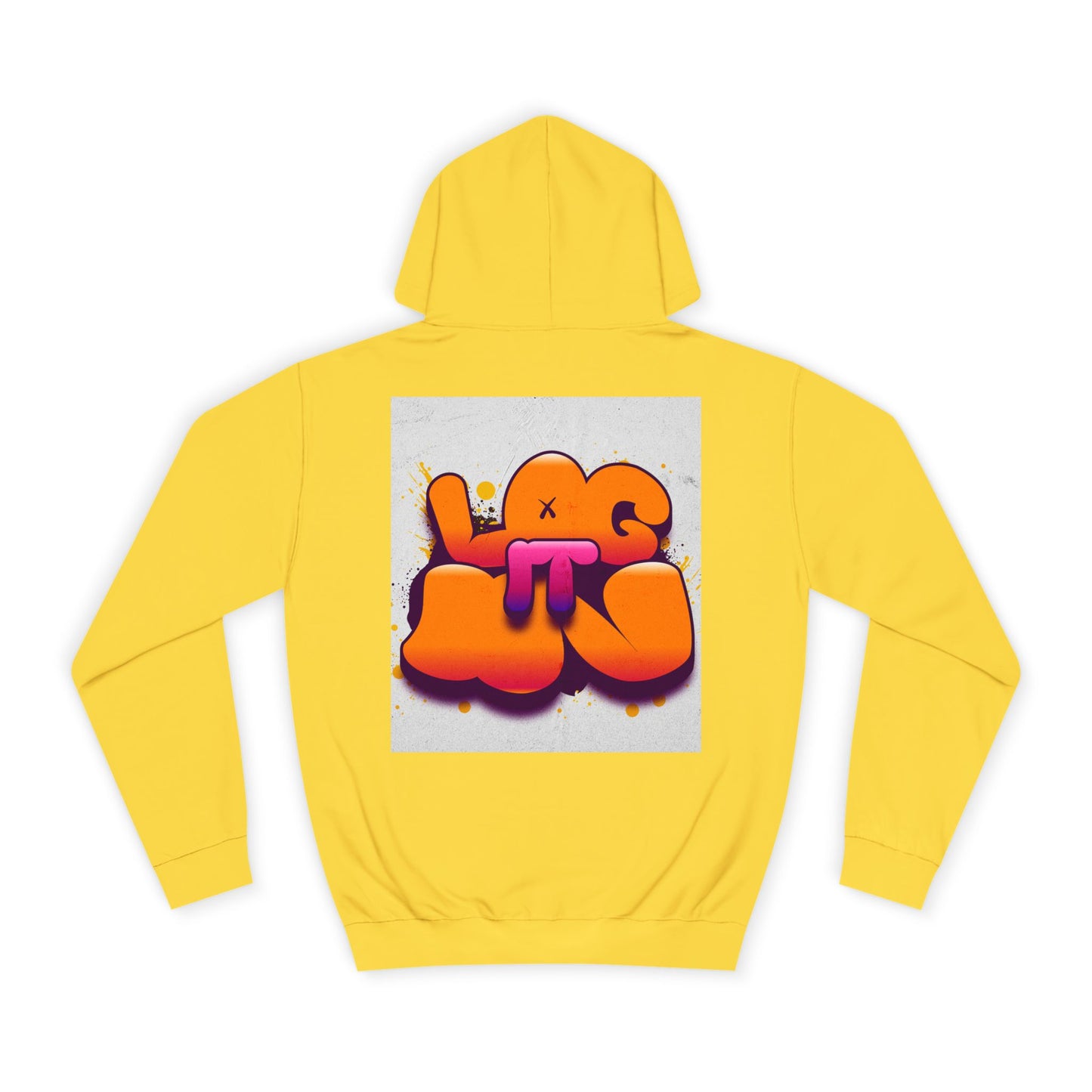 Vibrant Graffiti Log it in Hoodie, Trendy Sweatshirt, Casual Streetwear, Unique Gift, Artsy Apparel