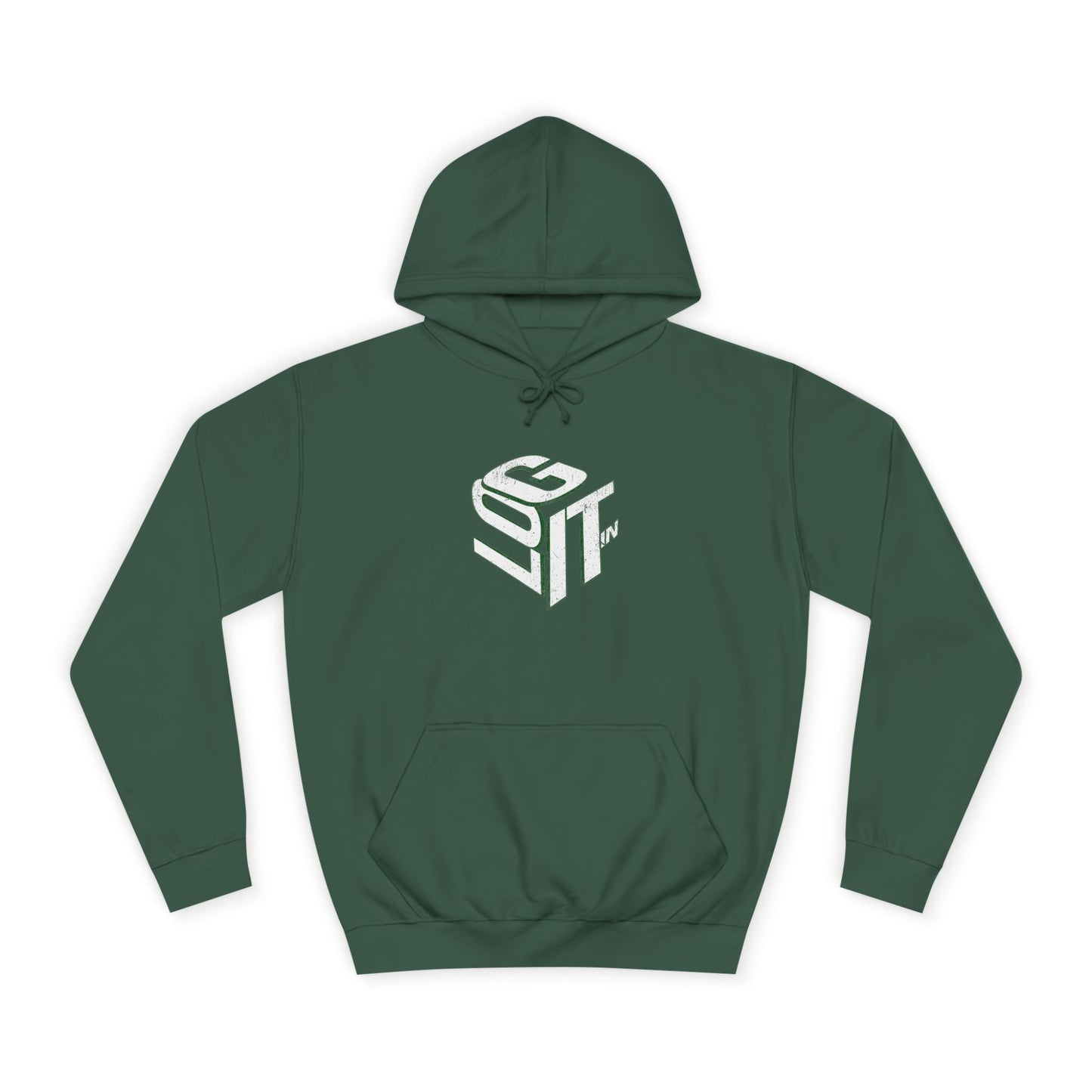 Stylish Unisex Hoodie with Design, Log it in Sweatshirt, Casual Hoodie, Modern Apparel, Unique Gear
