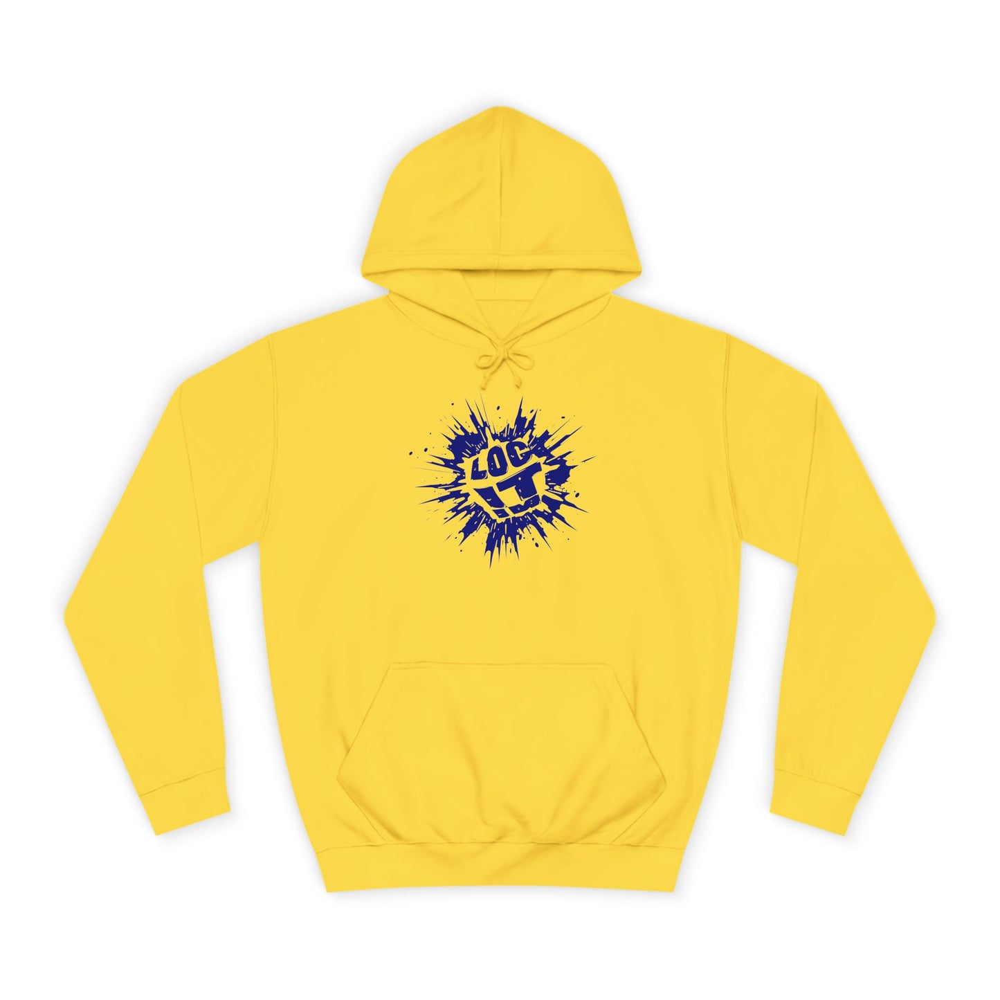 Unisex 'Log it in' Hoodie - Trendy Vibe, Perfect for Everyday wear, Casual Style, Great for Gifting, Ideal for Life