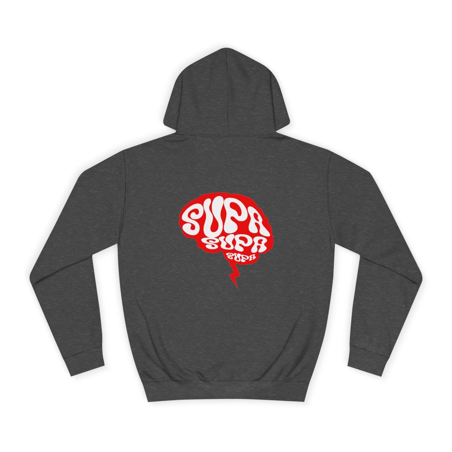 Supa Supa Hoodie, Unisex College Sweatshirt, Cozy Hoodie, Trendy Graphic Hoodie, Gift for Any One