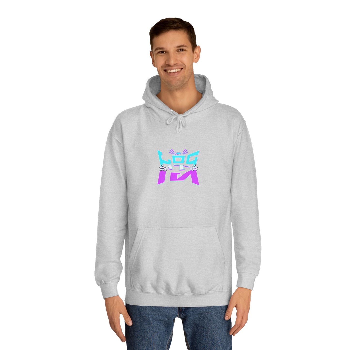 Vibrant Unisex Log it in Hoodie for Everyday Life, Trendy Streetwear, Cozy Wear, Gift for Any One, Casual Everyday Style