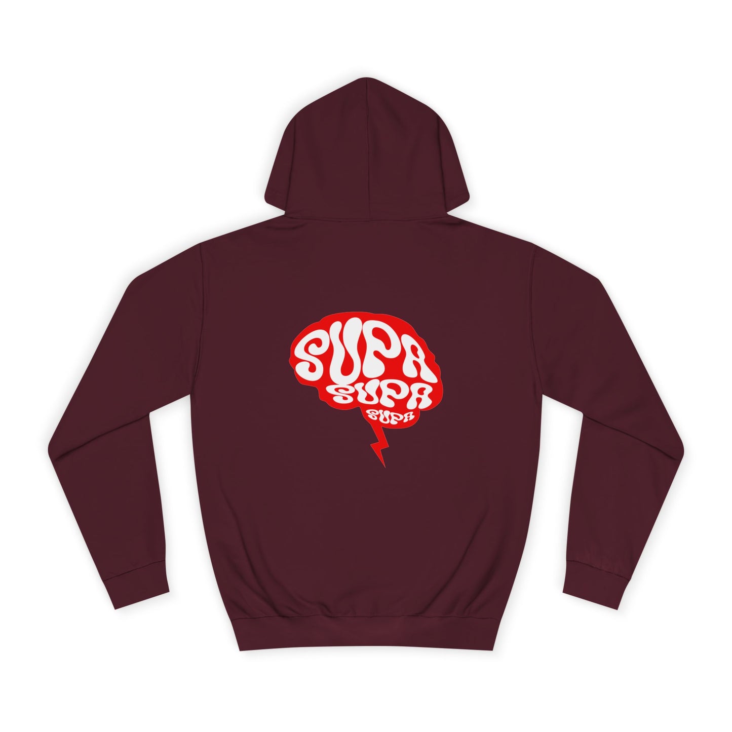 Supa Supa Hoodie, Unisex College Sweatshirt, Cozy Hoodie, Trendy Graphic Hoodie, Gift for Any One