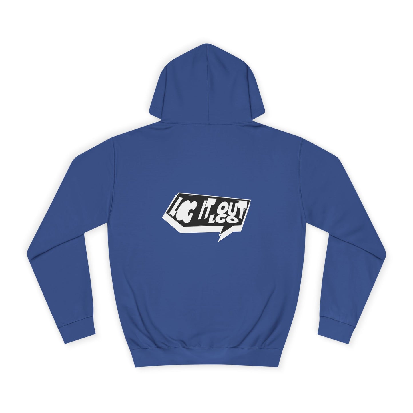 Chill Vibes Unisex Log it out Hoodie - Perfect for Campus Wear, Gifts, Casual Outfits, Fall/Winter Style, Cozy Fashion
