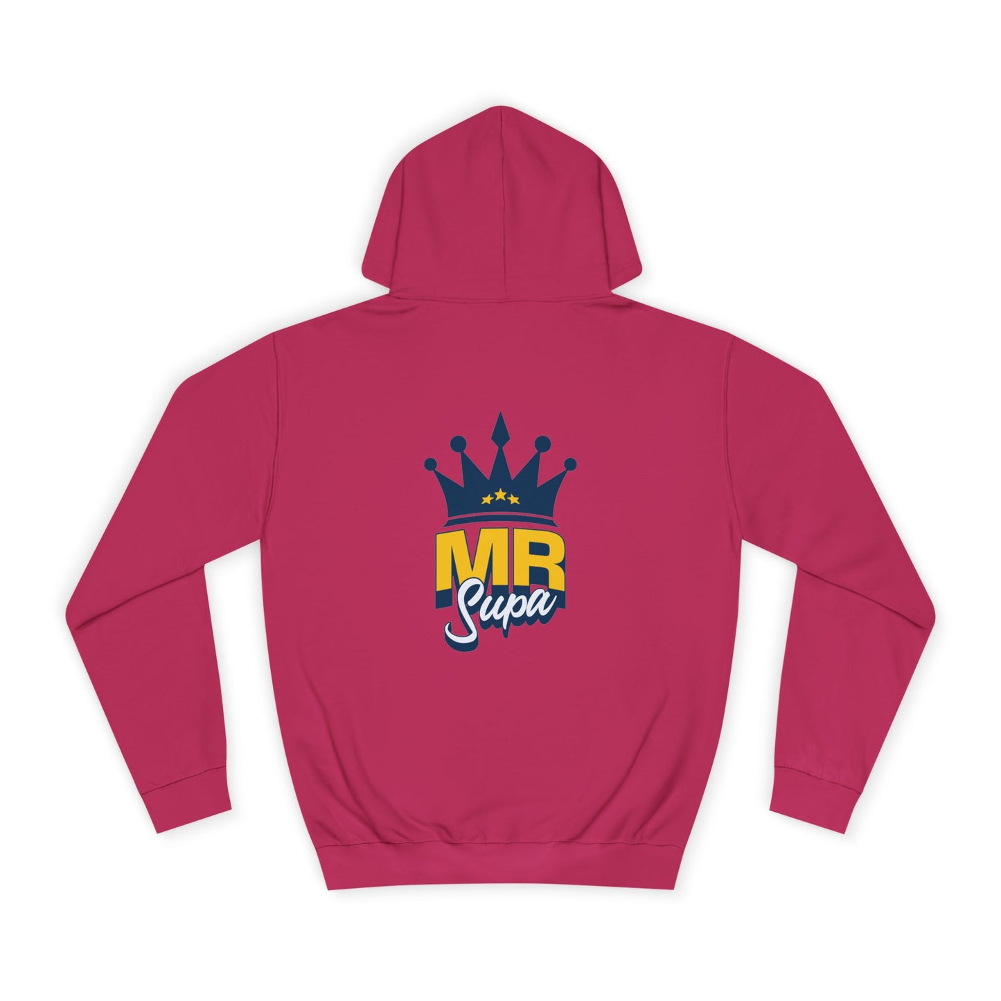 Crowned Unisex Mr Supa Hoodie - Stylish, Comfortable, Perfect for Any One, Athletes, Trendy Gift, Events, Everyday Wear