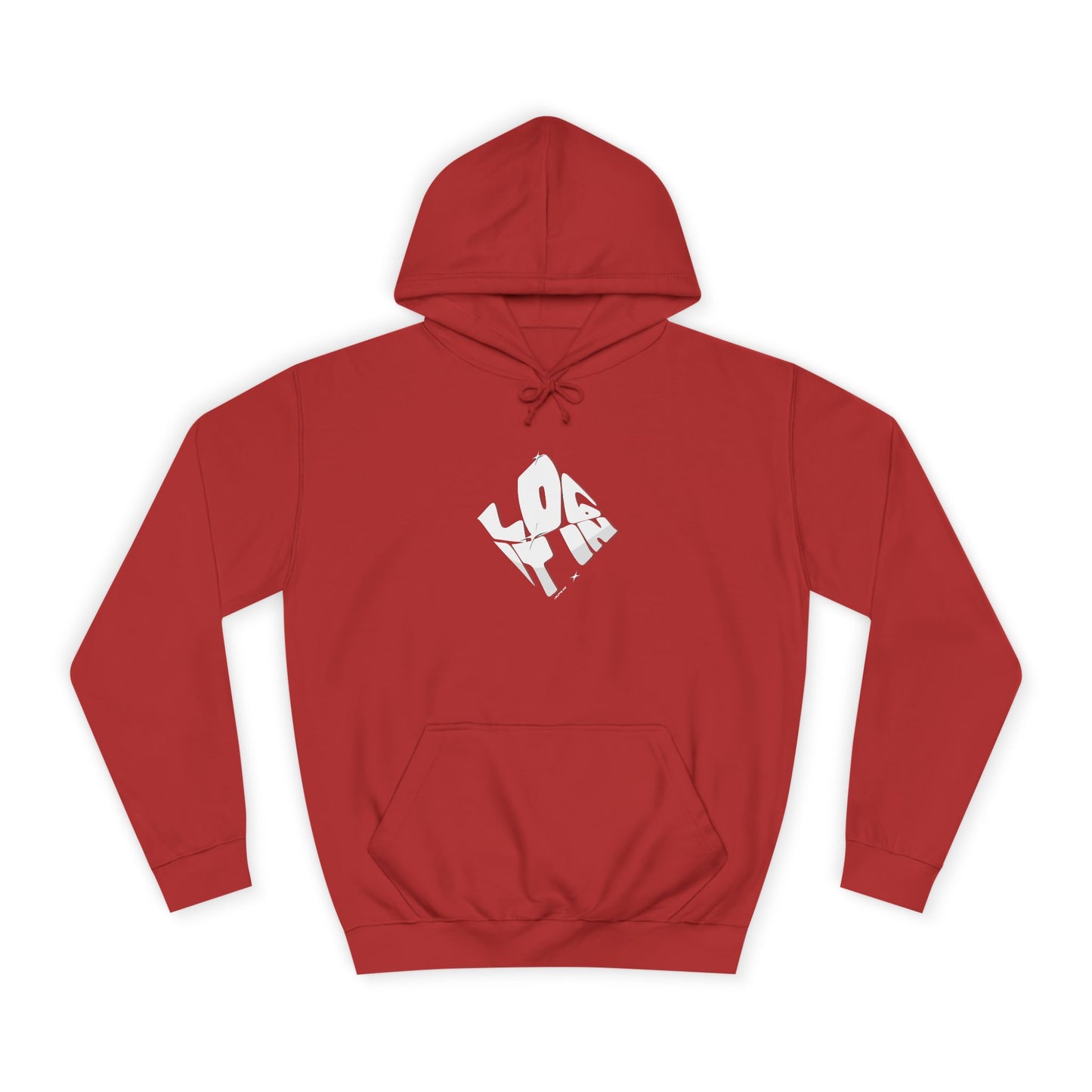 Stylish Unisex Log it in Hoodie - Trendy Wear, Comfortable Everyday Style, Perfect Gift, Graduation, Casual Outings