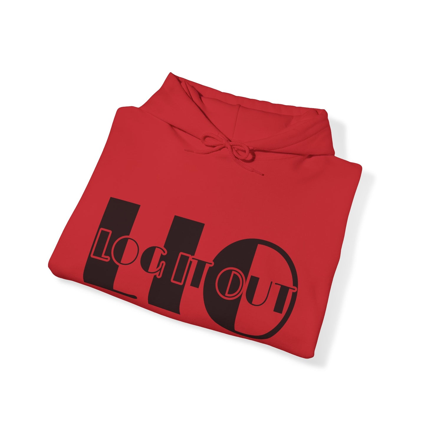 Log it out Unisex Heavy Blend™ Hooded Sweatshirt