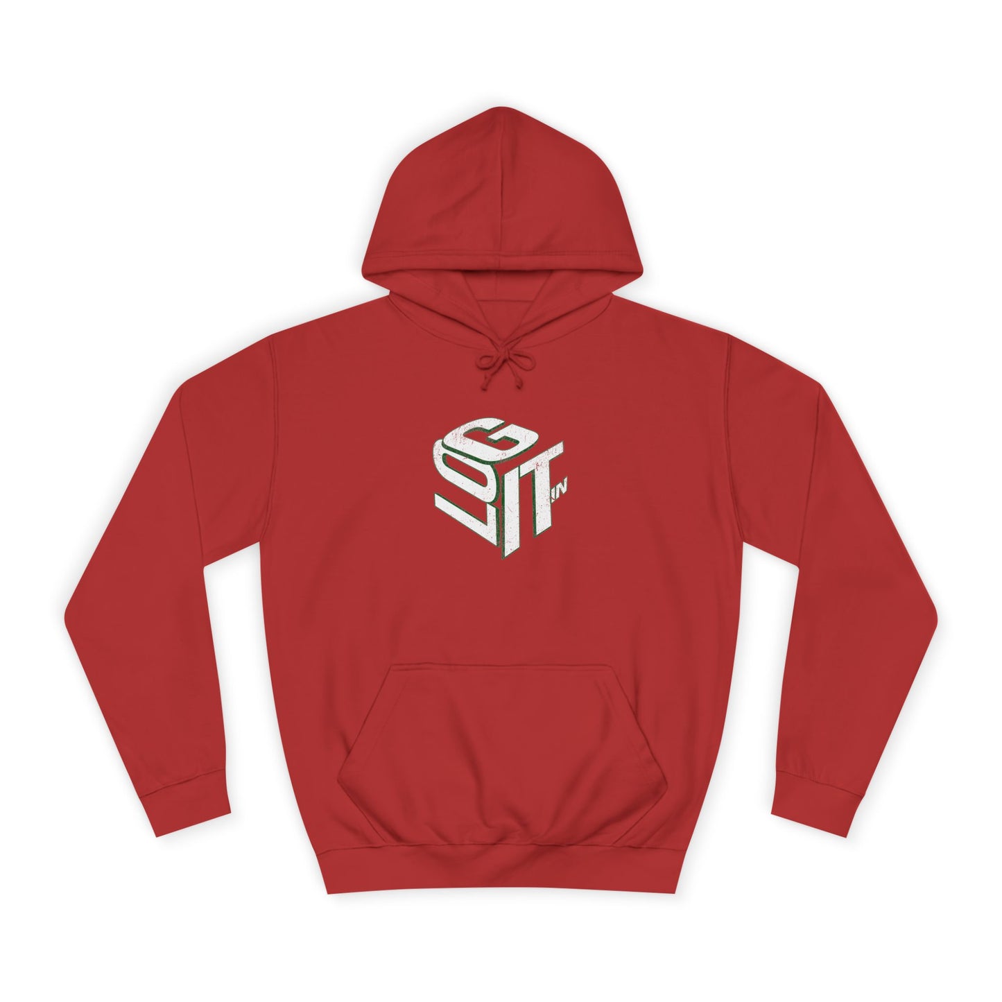 Stylish Unisex Hoodie with Design, Log it in Sweatshirt, Casual Hoodie, Modern Apparel, Unique Gear