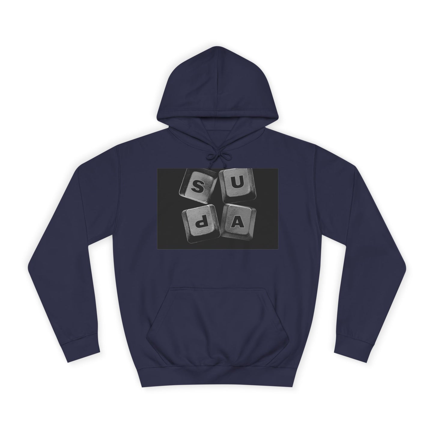 Unisex Hoodie with Graphic Design, Casual Wear, Cozy Layering,Spirit Wear